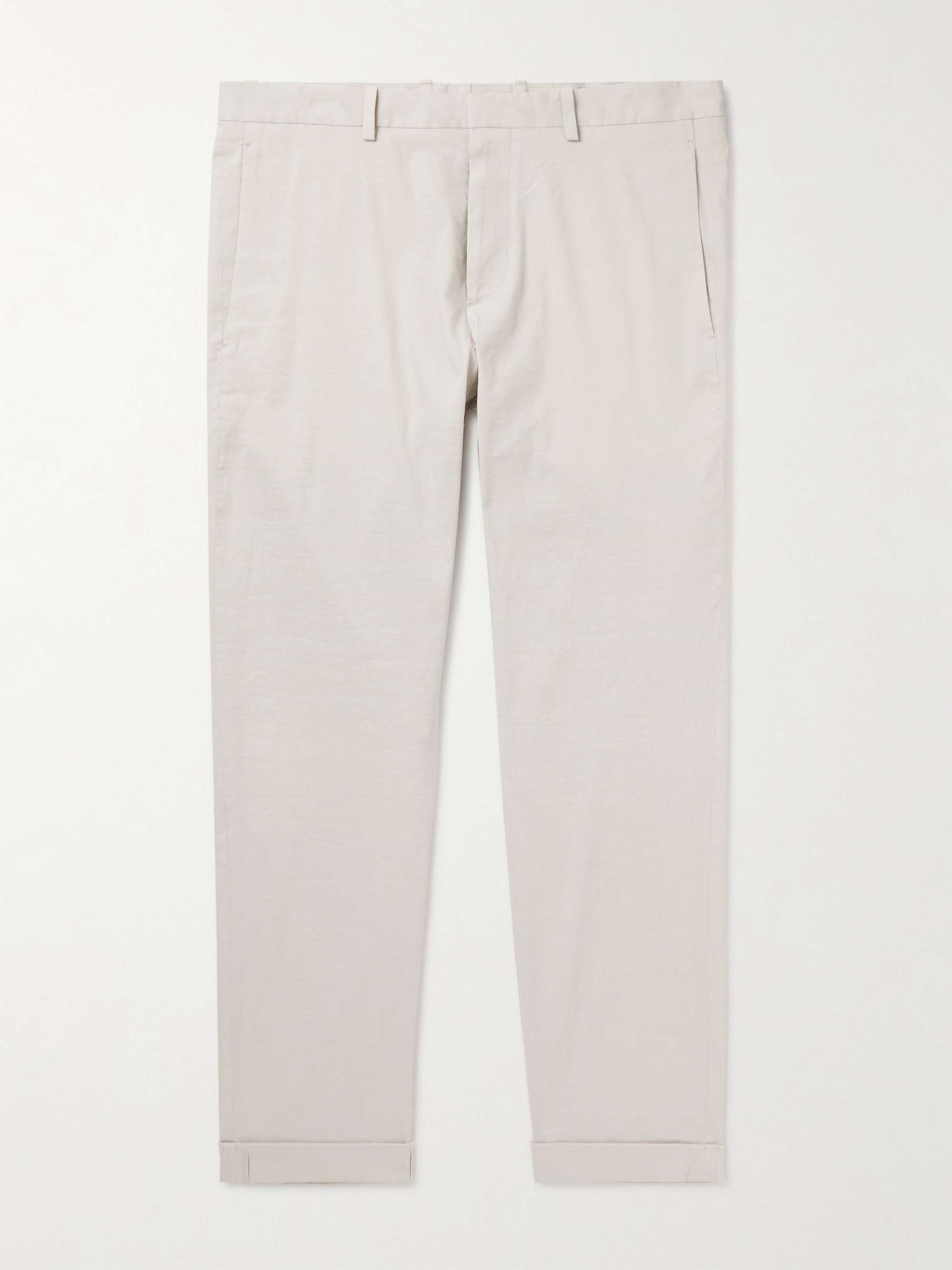 Tapered Linen Trousers Mens atelieryuwa.ciao.jp