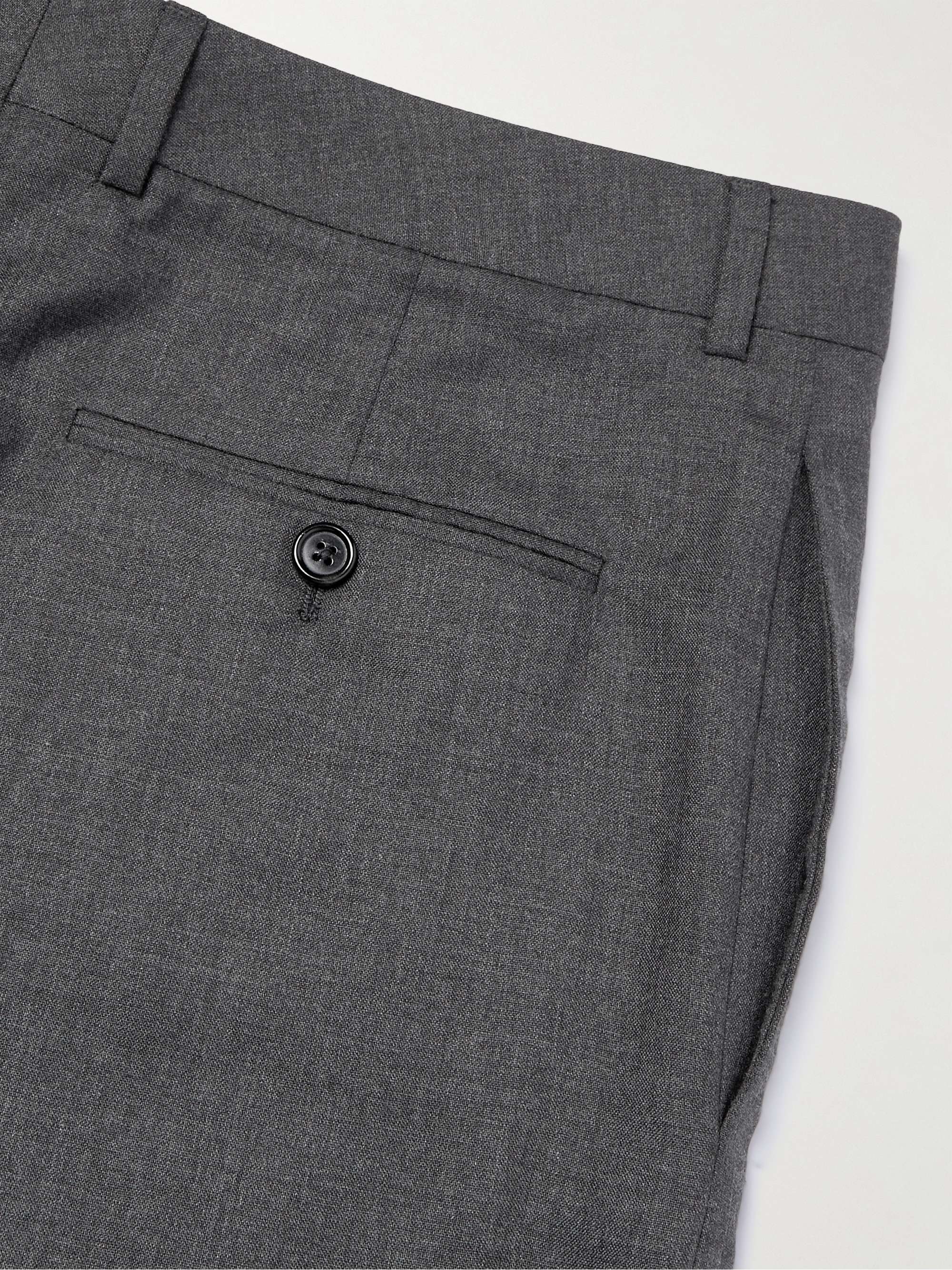 CELINE HOMME Straight-Leg Cashmere Trousers