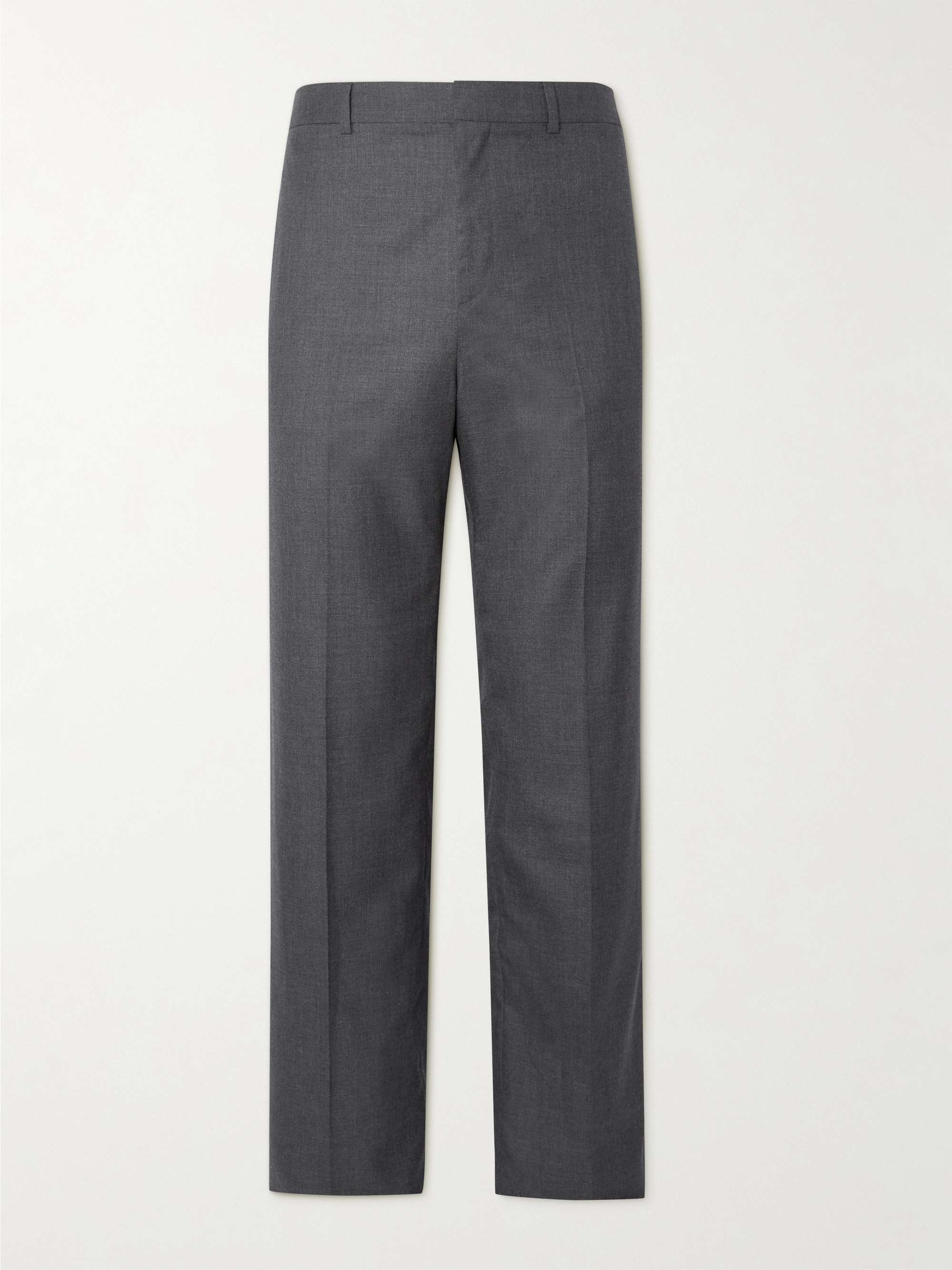 Straight-Leg Cashmere Trousers