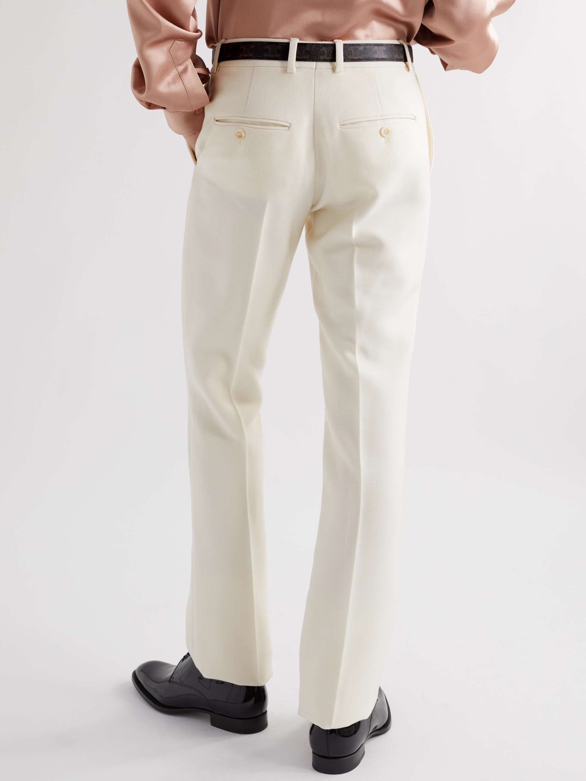 CELINE HOMME Slim-Fit Wool and Mohair-Blend Suit Trousers