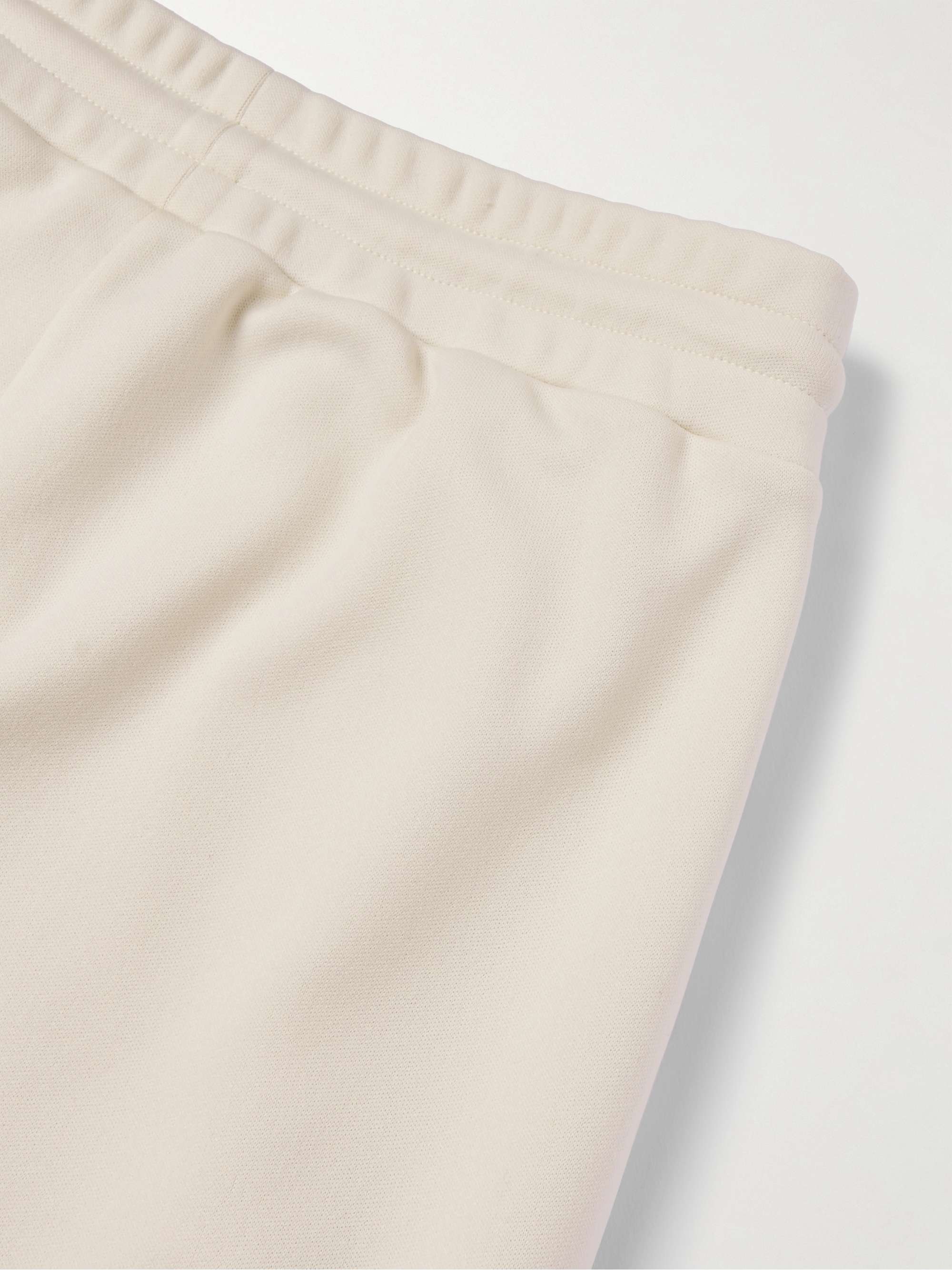 CELINE HOMME Straight-Leg Embellished Jersey Track Pants