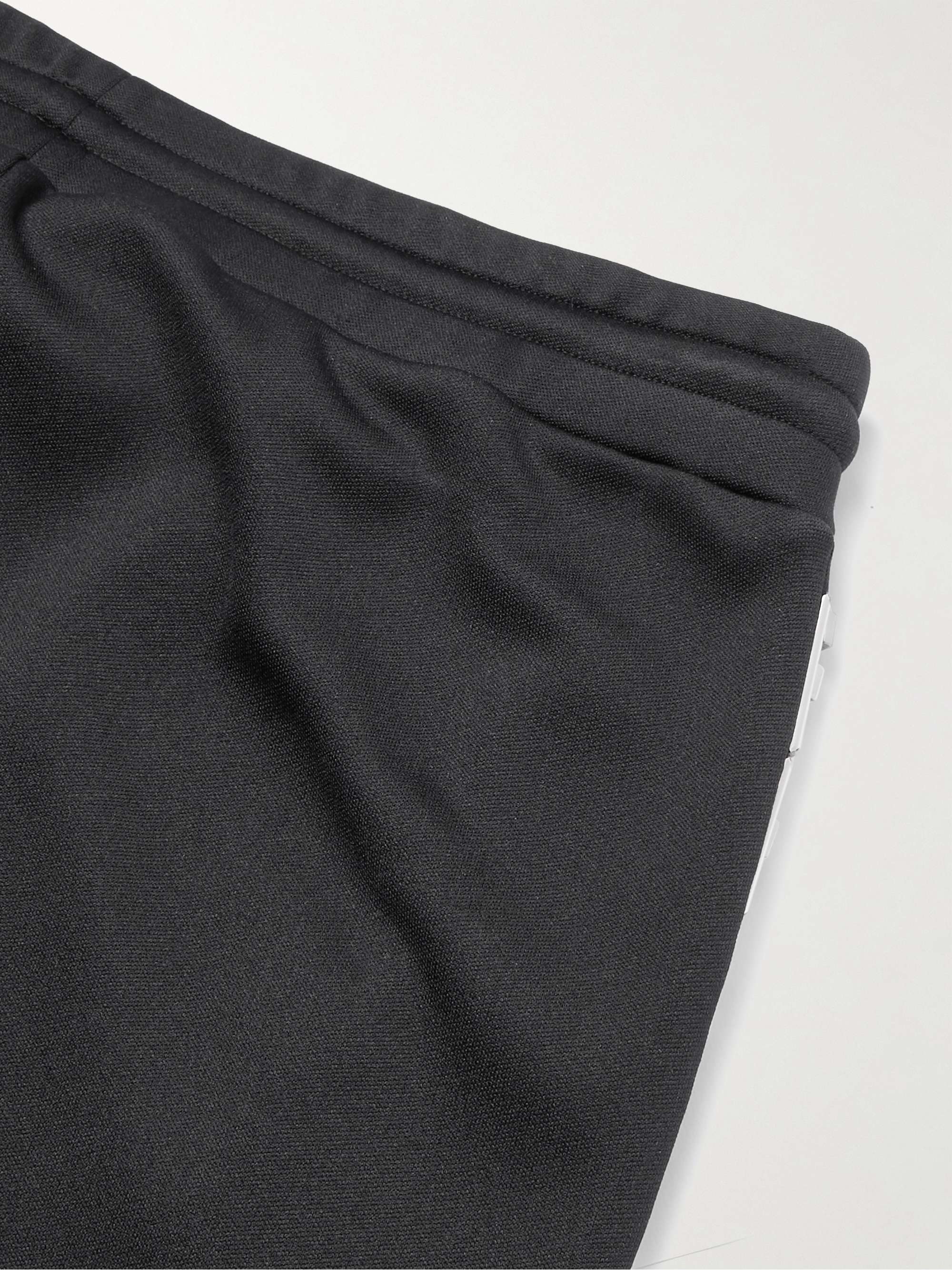 CELINE HOMME Straight-Leg Embellished Logo-Print Jersey Sweatpants