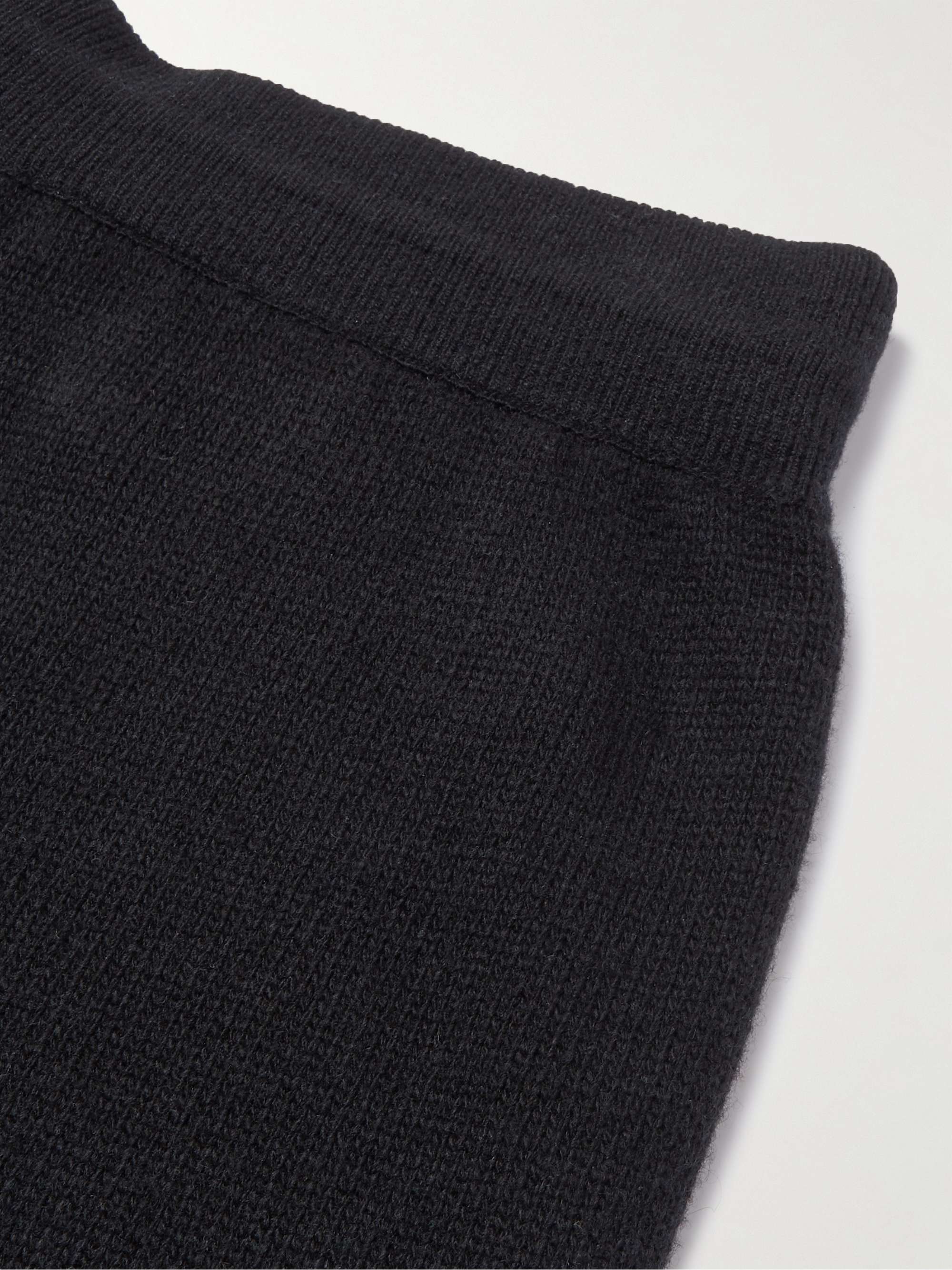 CELINE HOMME Tapered Wool and Cashmere-Blend Sweatpants
