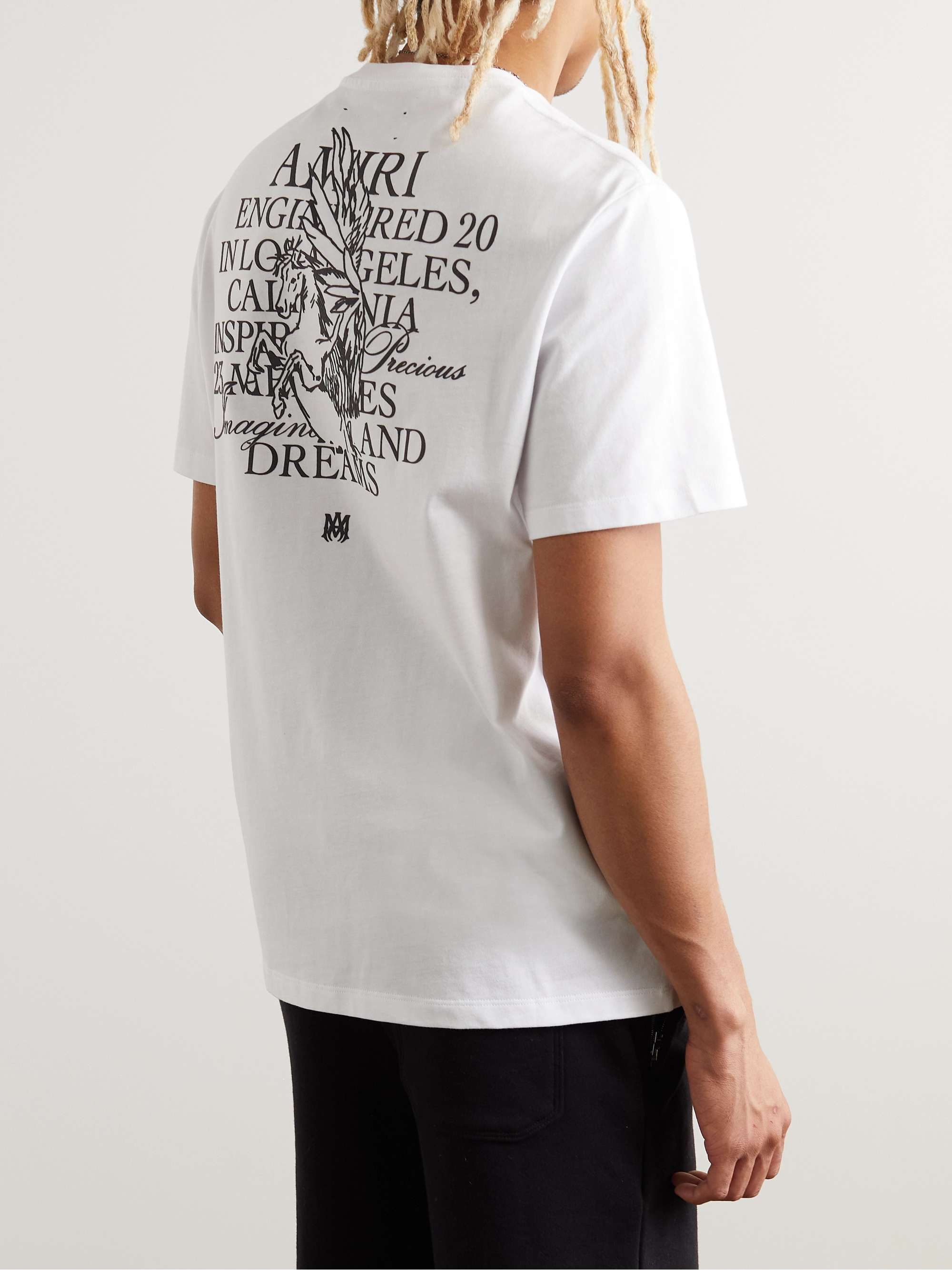 AMIRI Printed Cotton-Jersey T-Shirt