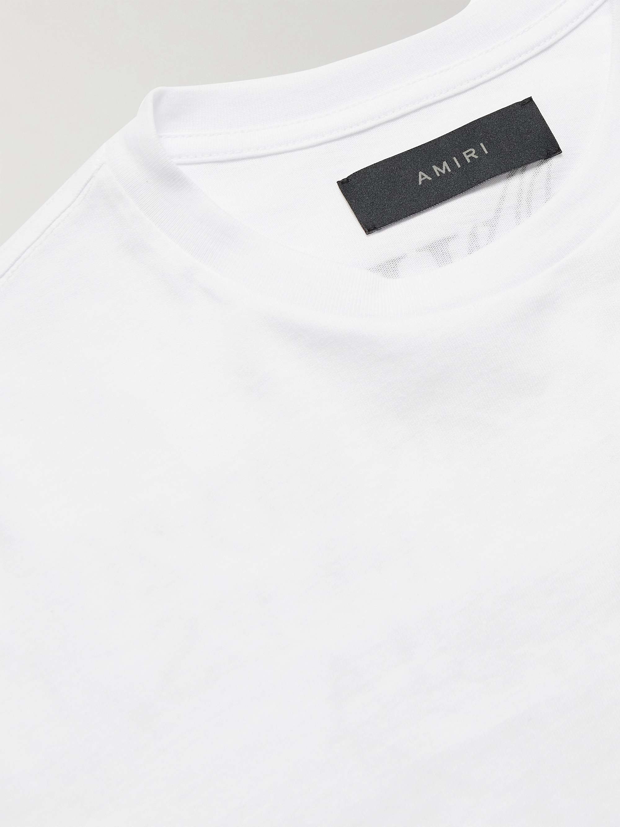 AMIRI Printed Cotton-Jersey T-Shirt