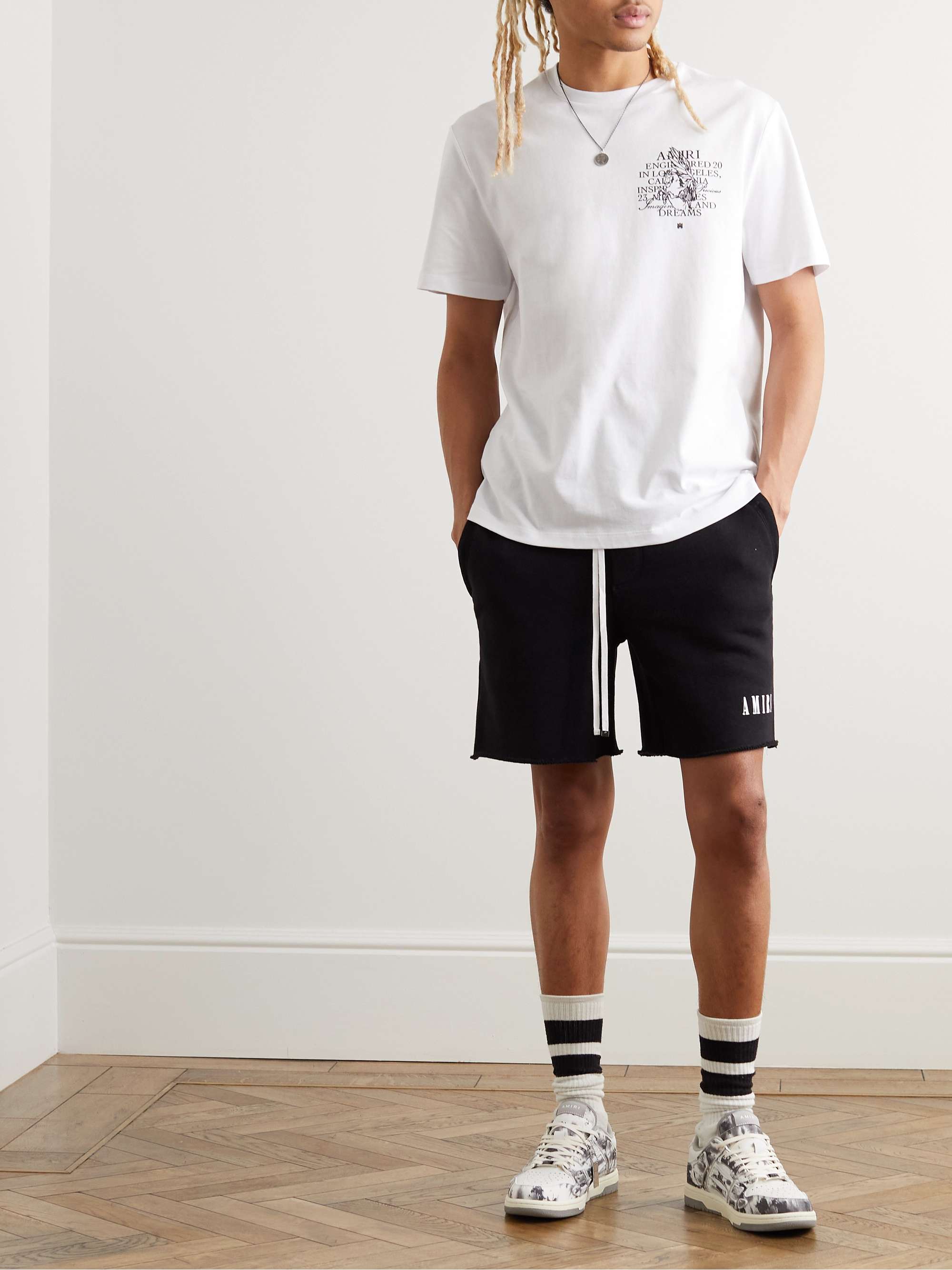 AMIRI Printed Cotton-Jersey T-Shirt
