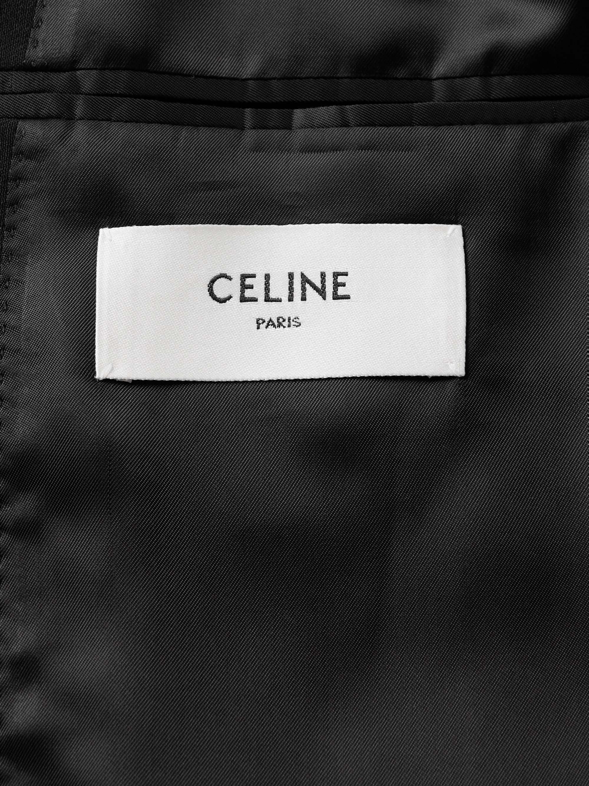 CELINE HOMME Sequin-Embellished Wool Suit Jacket