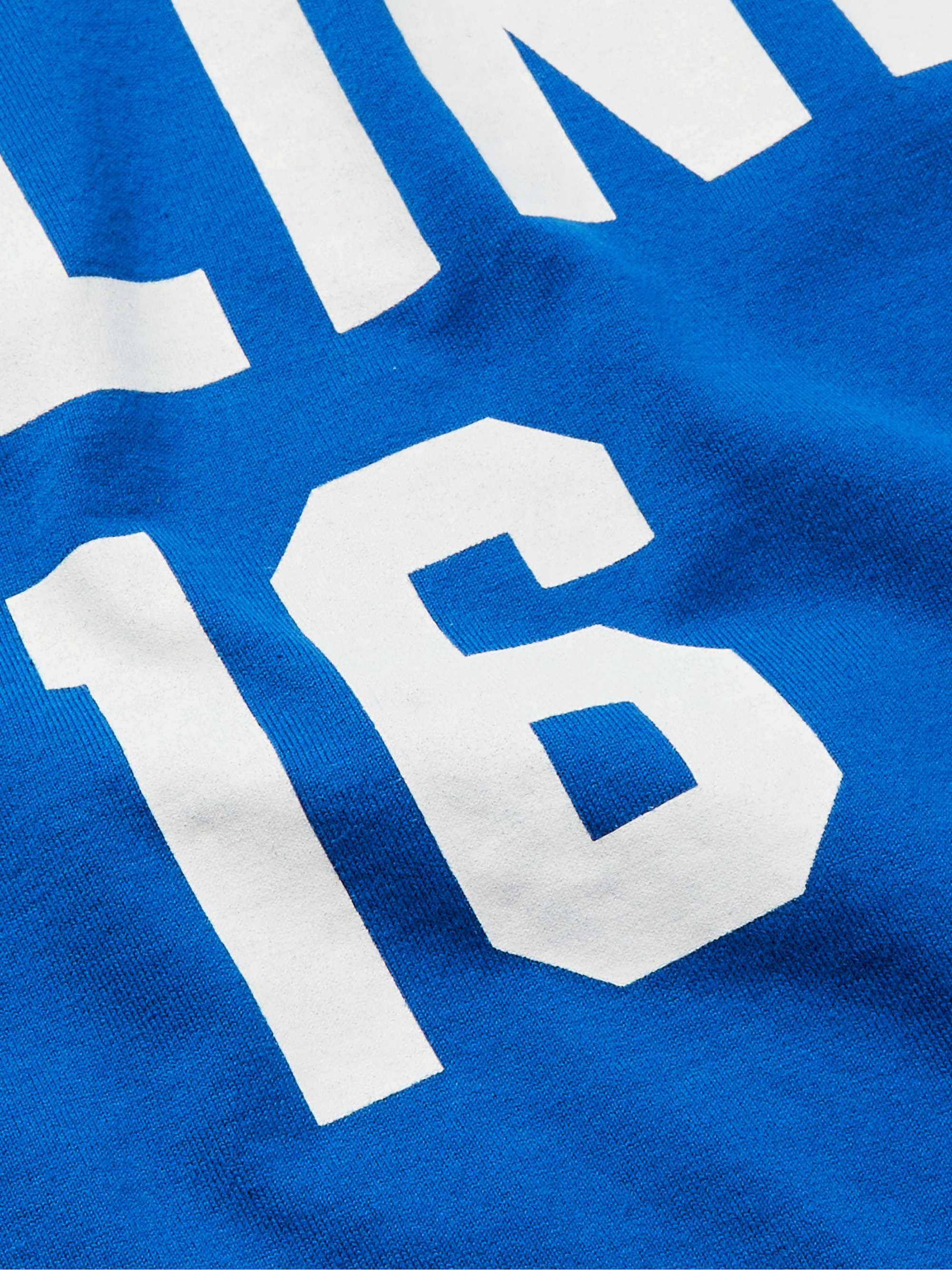 CELINE HOMME Slim-Fit Logo-Print Cotton-Jersey T-Shirt