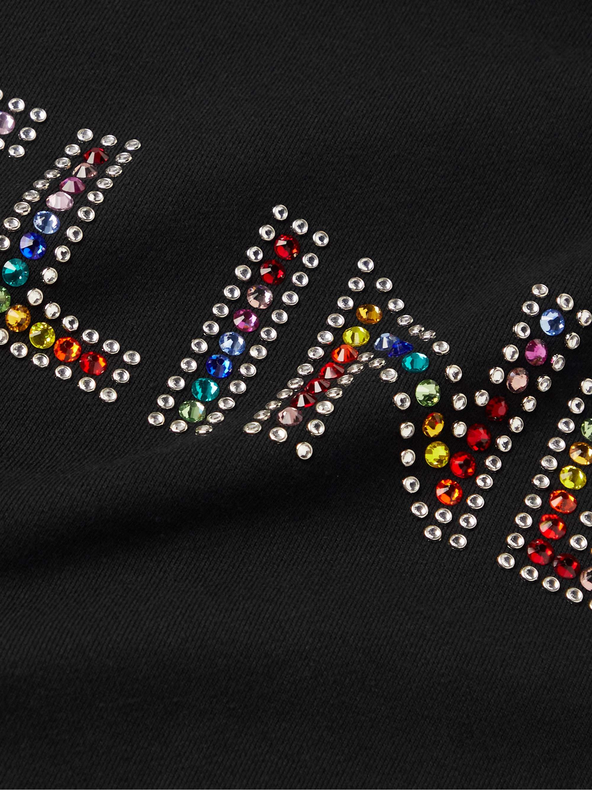 CELINE HOMME Logo-Embellished Cotton-Jersey Hoodie