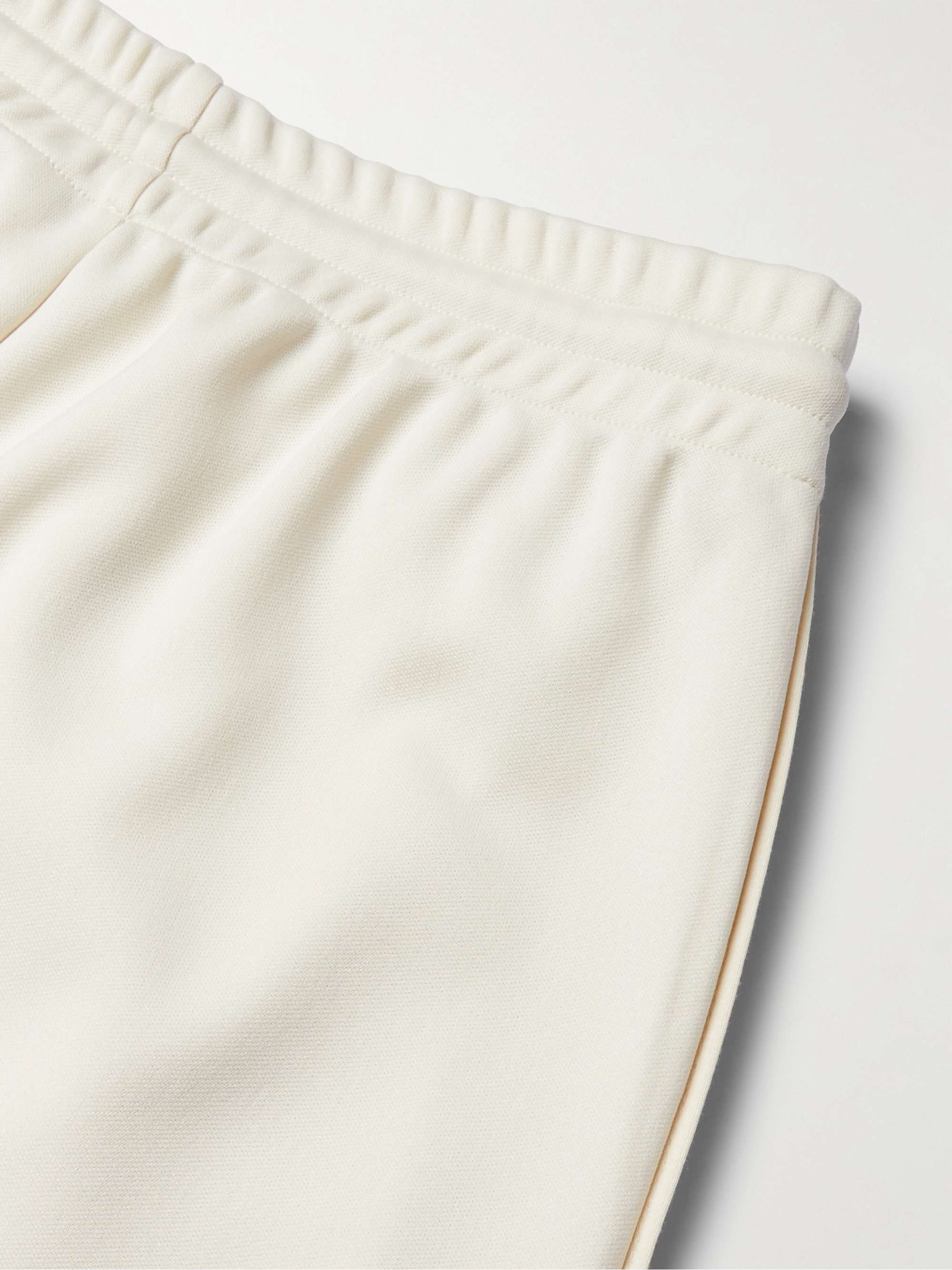 CELINE HOMME Logo-Print Striped Jersey Track Pants