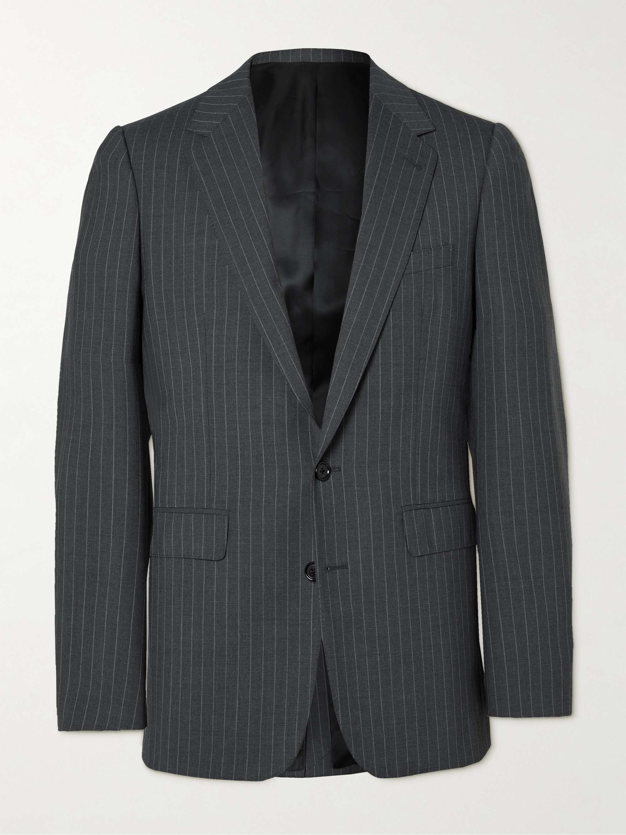CELINE HOMME Pinstriped Wool Blazer for Men | MR PORTER