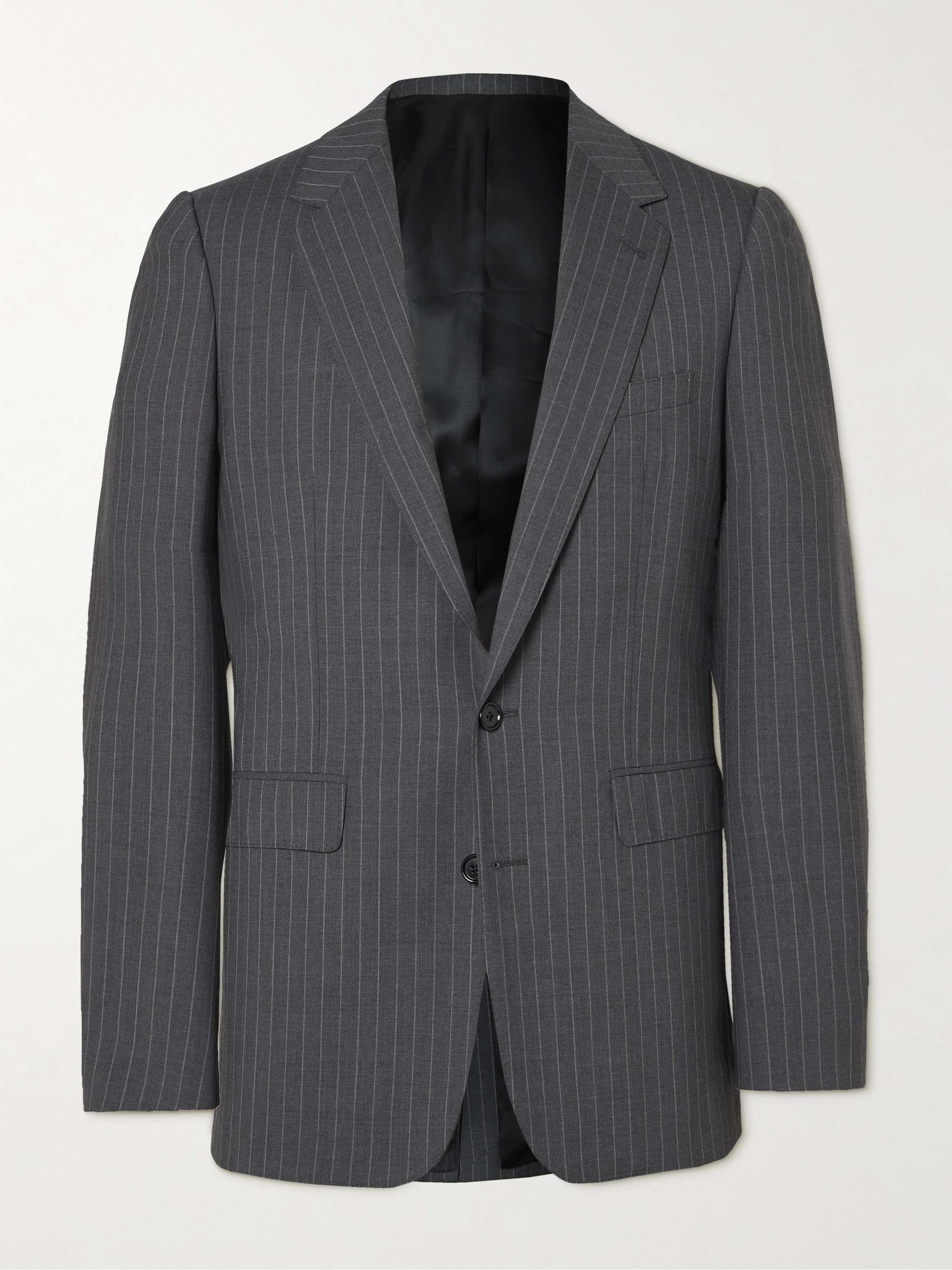 CELINE HOMME Pinstriped Wool Blazer for Men | MR PORTER