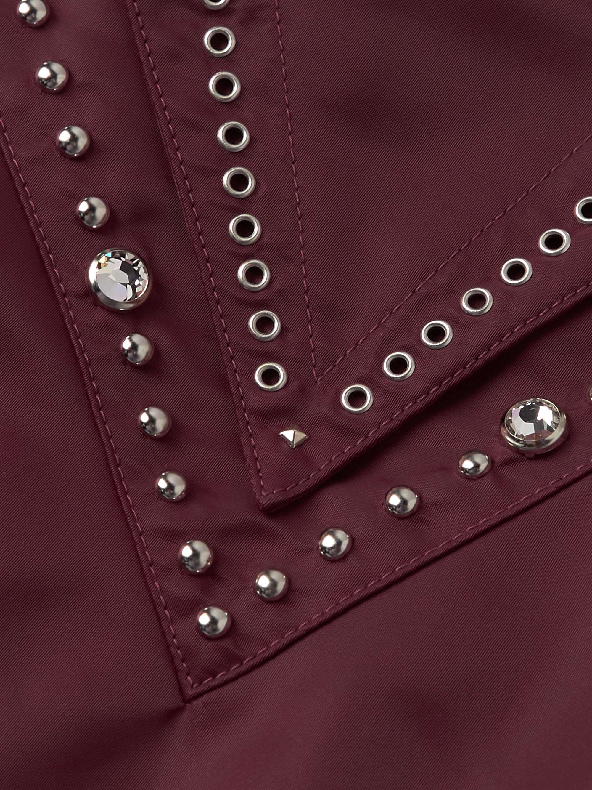 CELINE HOMME Embellished Shell Bomber Jacket