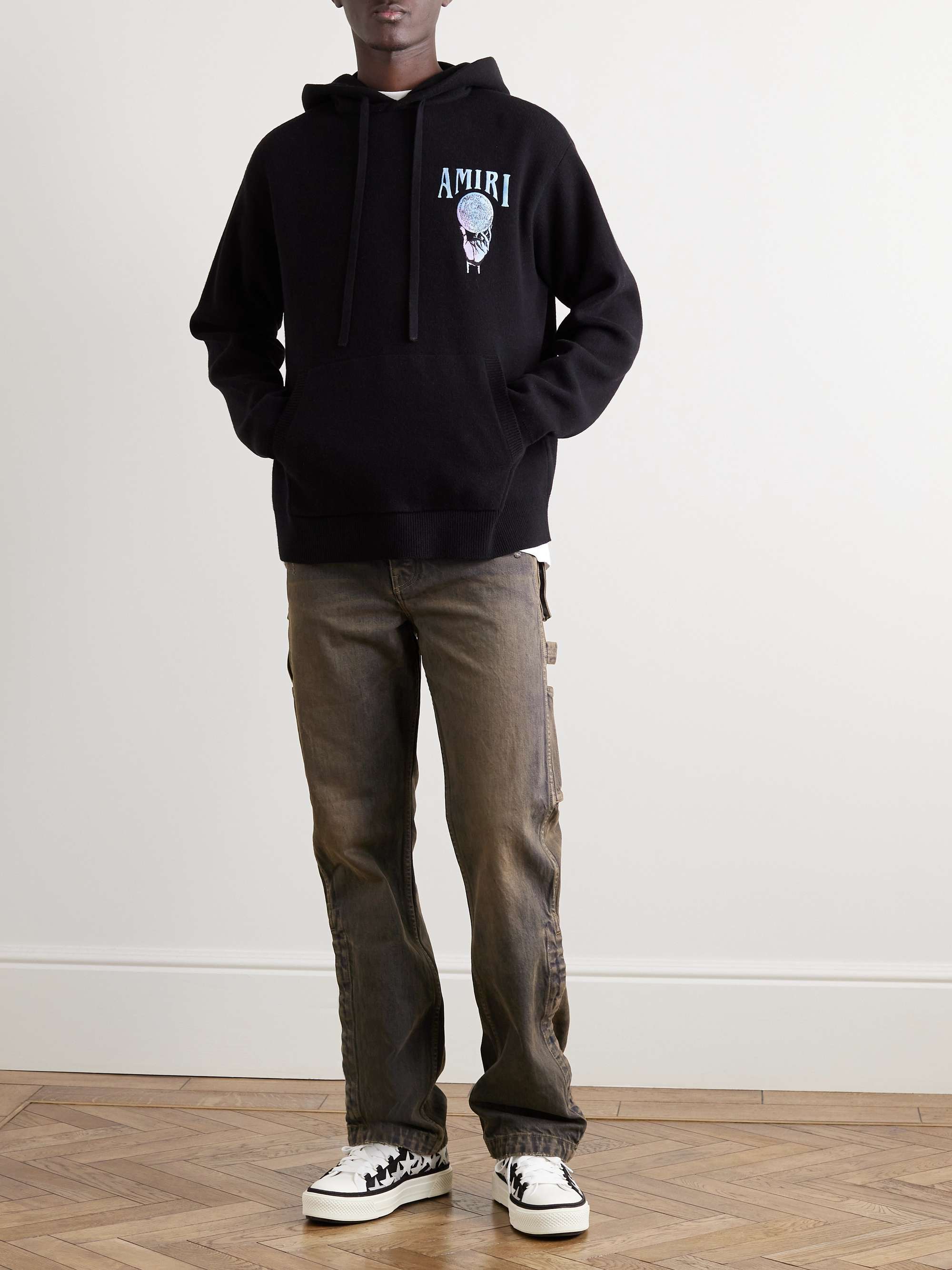 AMIRI Carpenter Straight-Leg Distressed Jeans