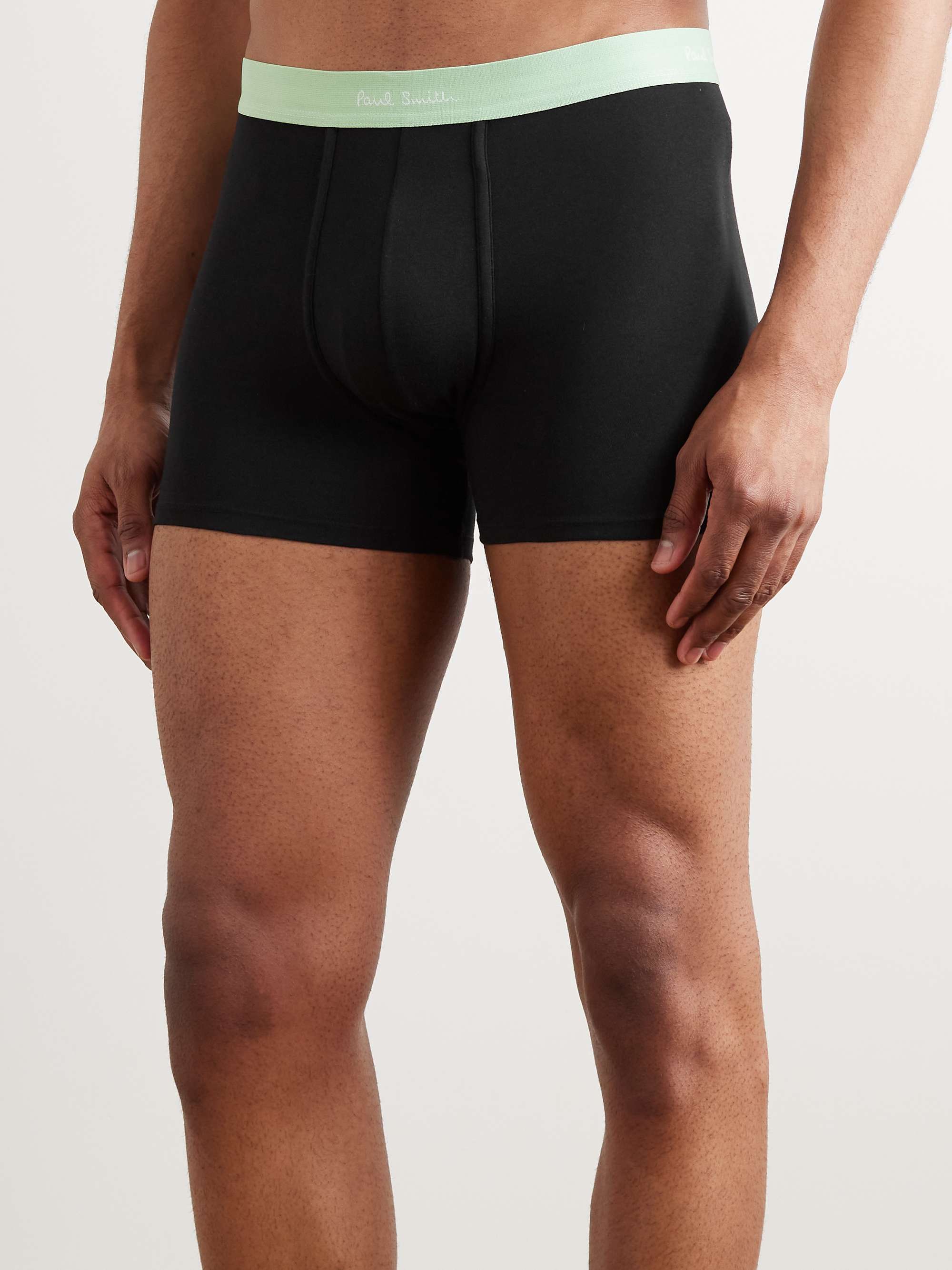 PAUL SMITH FivePack StretchCotton Boxer Briefs for Men MR PORTER