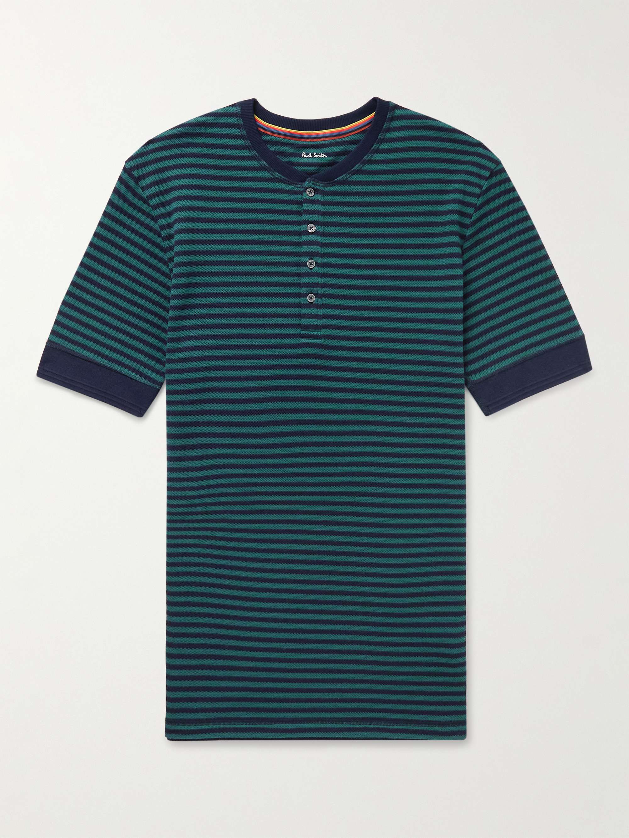 mens striped henley