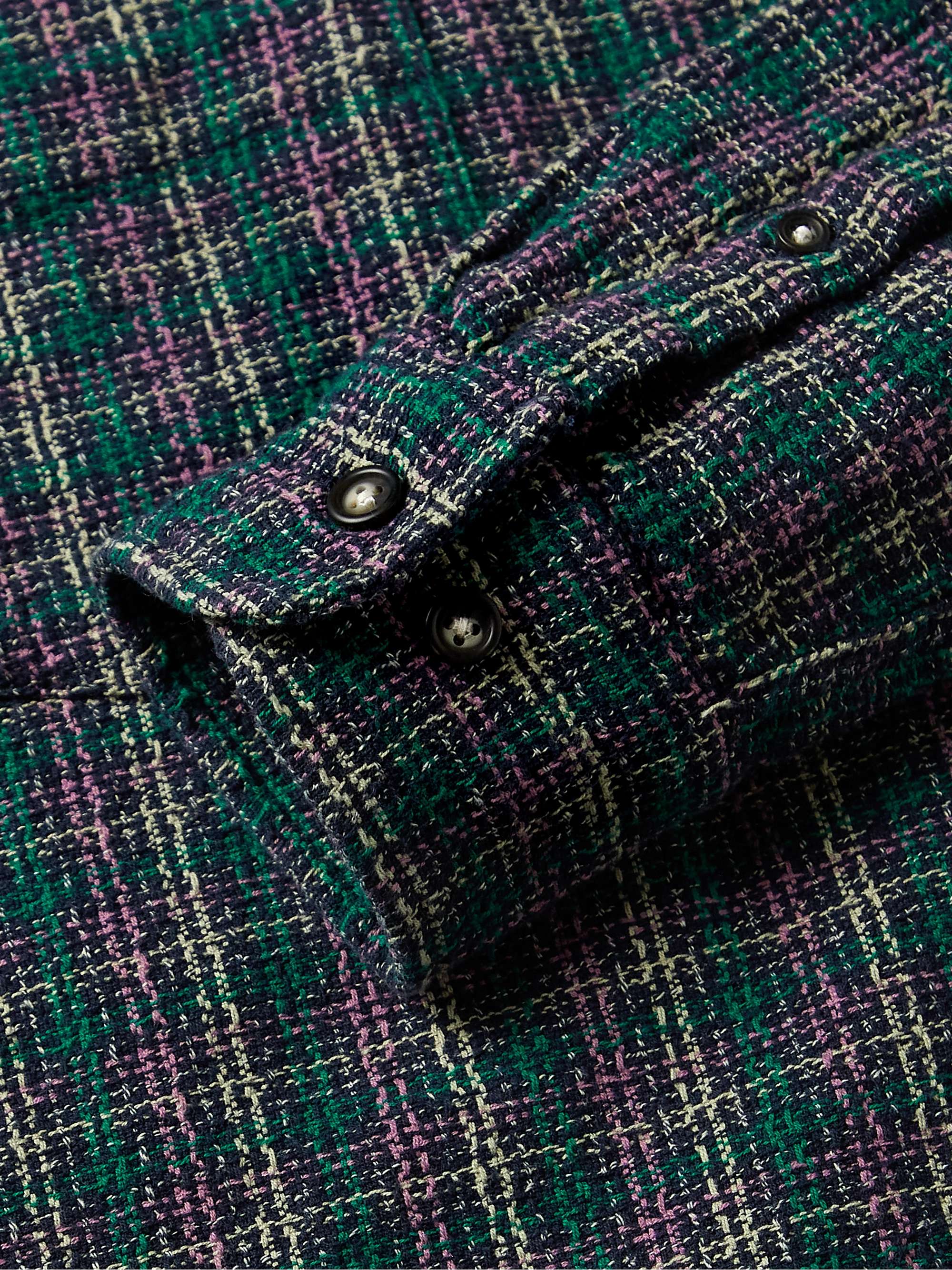 CORRIDOR Snow Check Clubhouse Cotton Shirt