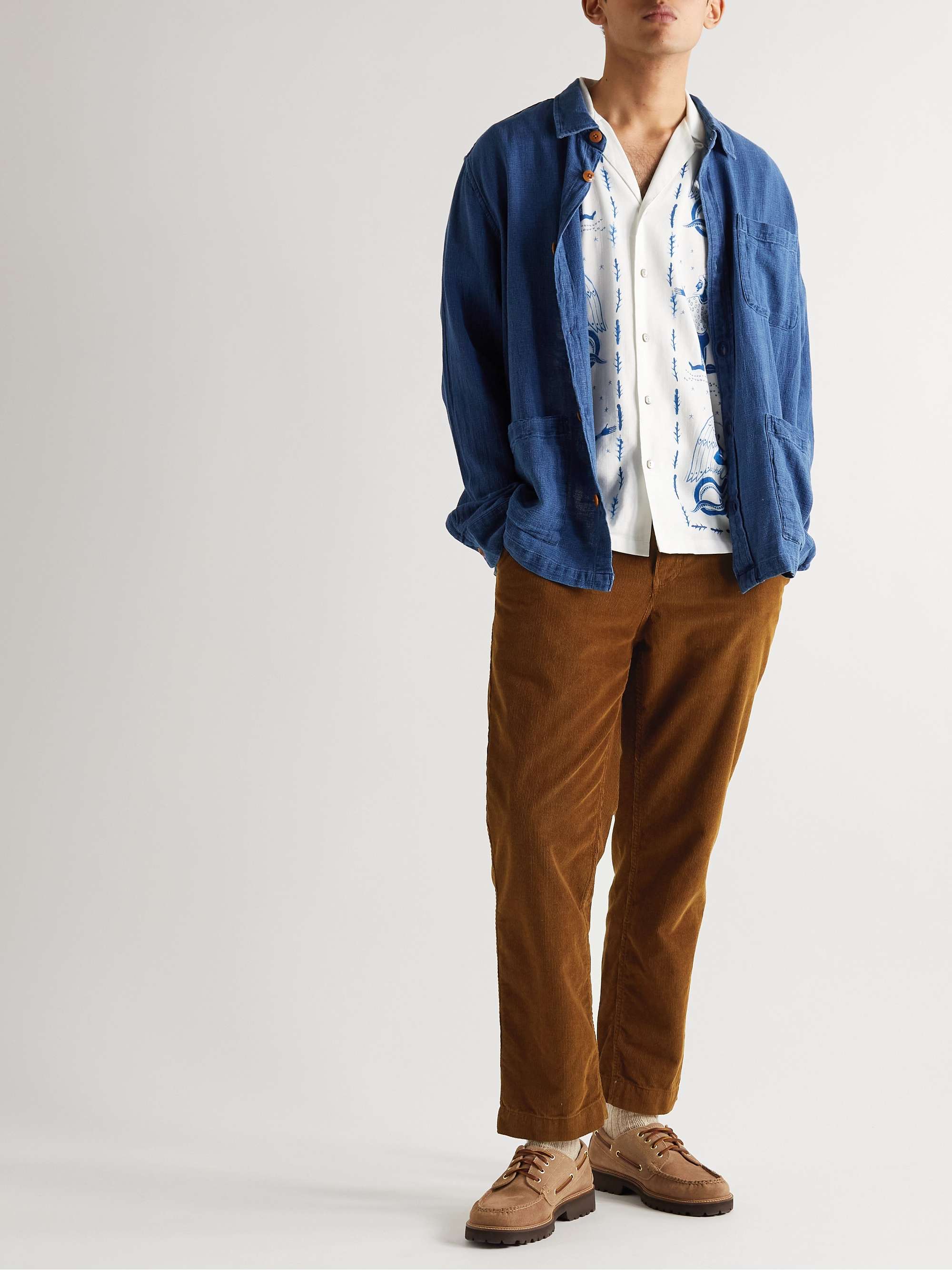 CORRIDOR Cotton-Corduroy Trousers