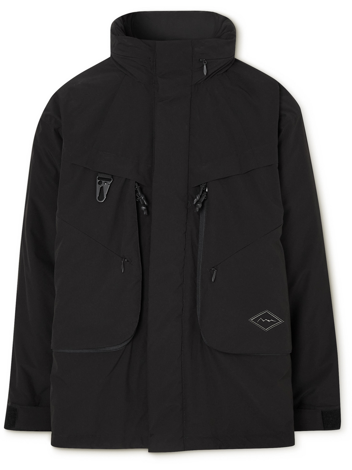 Extra Mile Infinity Padded Shell Hooded Jacket In Black