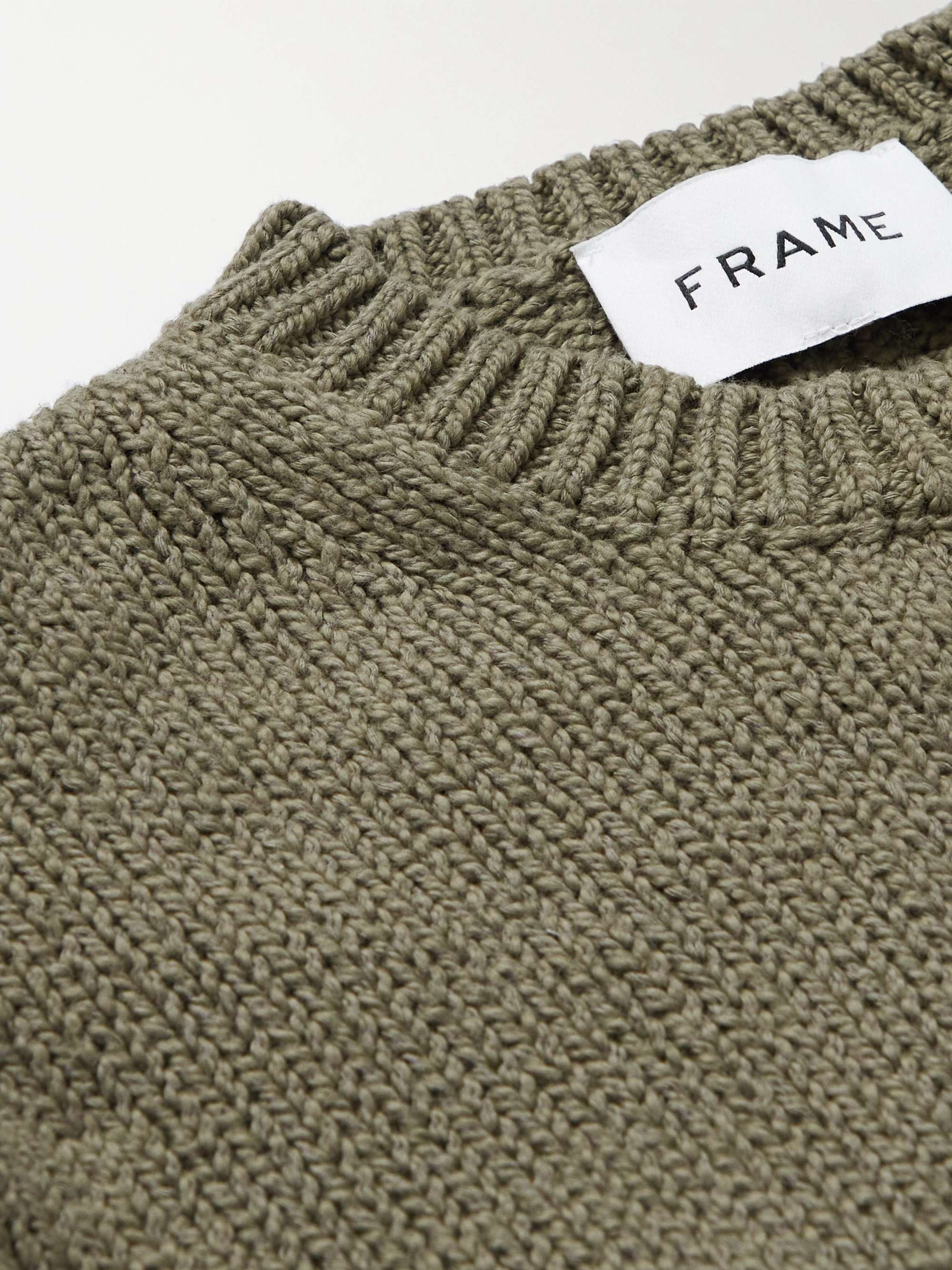 FRAME Cotton-Blend Sweater