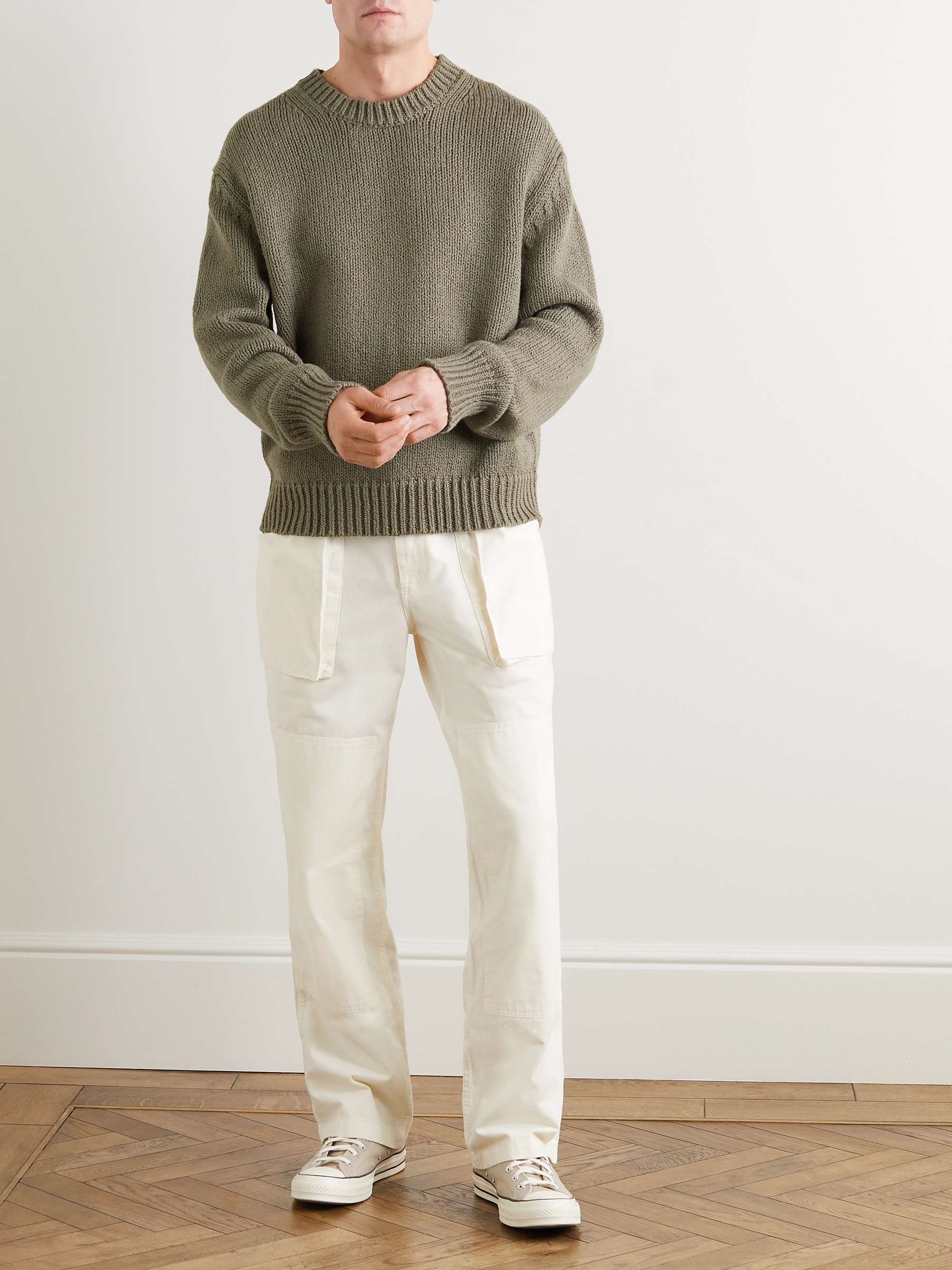 FRAME Cotton-Blend Sweater