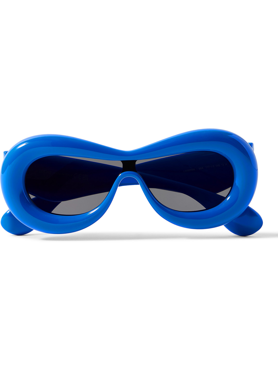 Loewe Round-frame Acetate Sunglasses In Blue