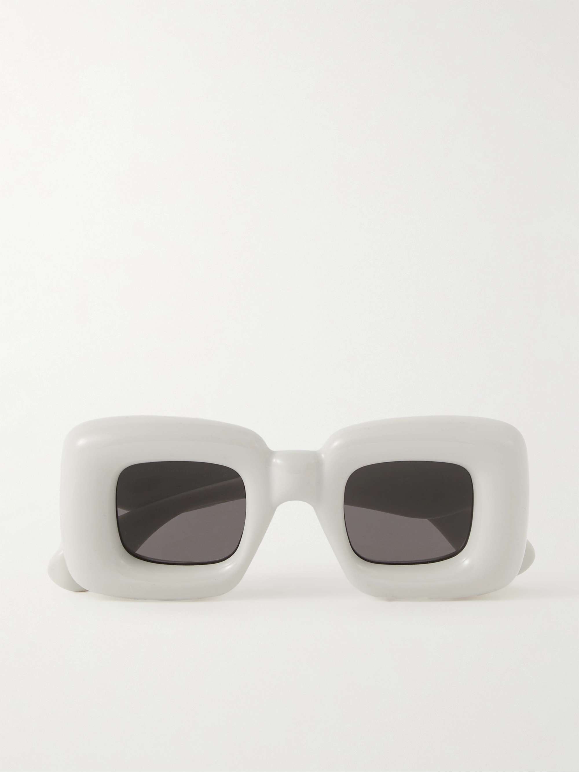 Boston Rectangular-Frame Acetate and Gunmetal-Tone Sunglasses