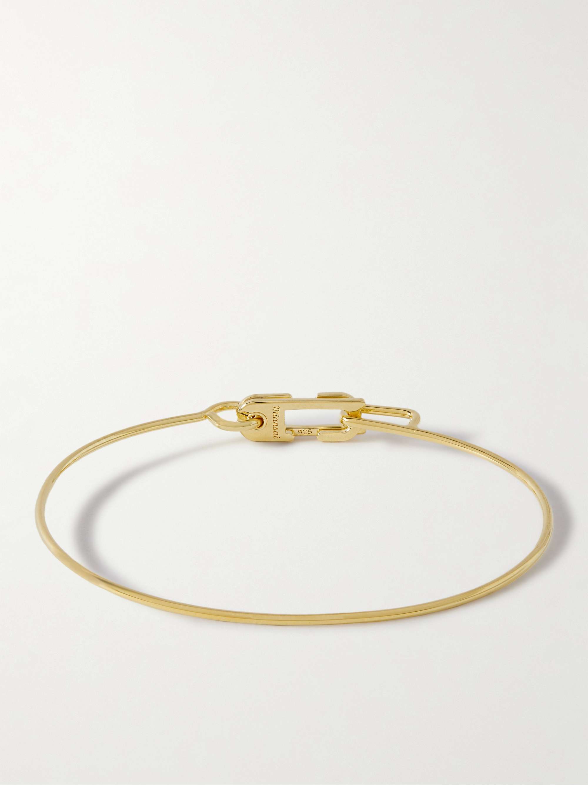 MIANSAI Annex Gold Vermeil Cuff