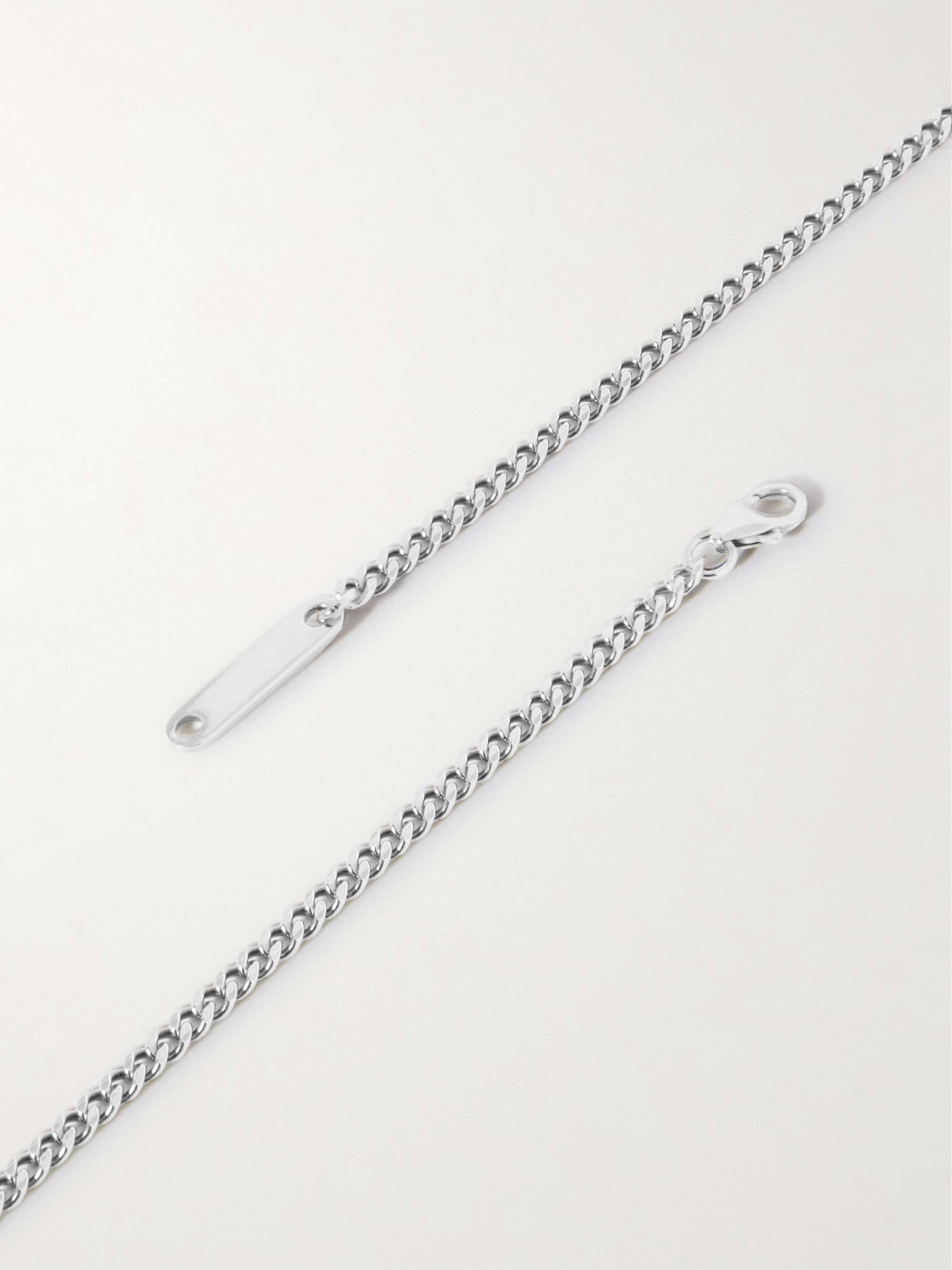 MIANSAI Opus Sterling Silver, Enamel and Sapphire Pendant Necklace