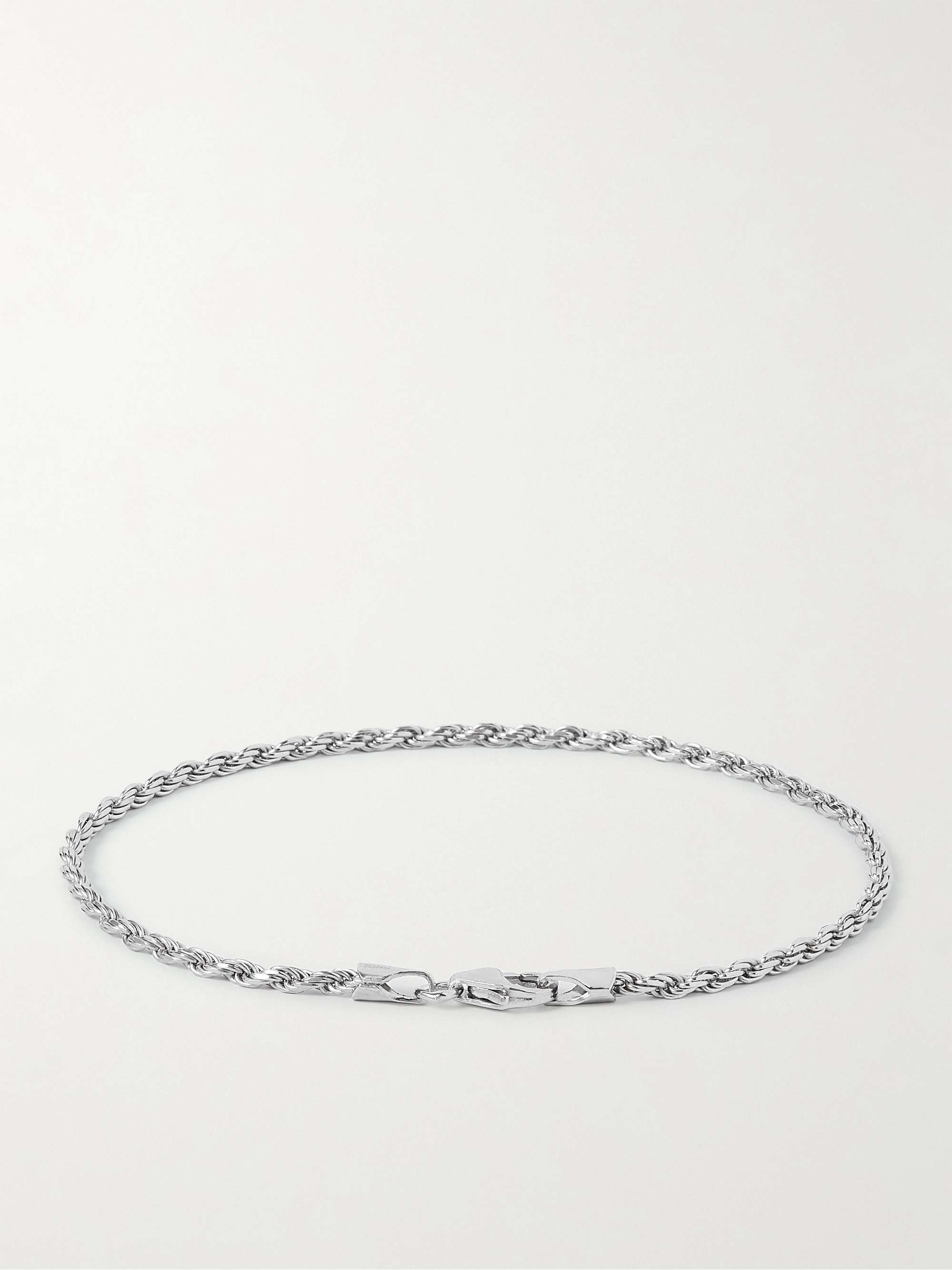MIANSAI Oxidized Sterling Silver Chain Bracelet