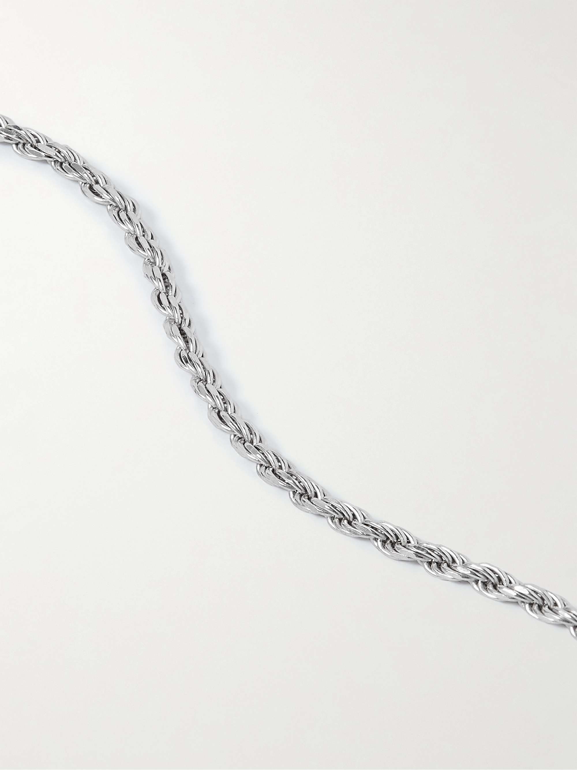 MIANSAI Oxidized Sterling Silver Chain Bracelet