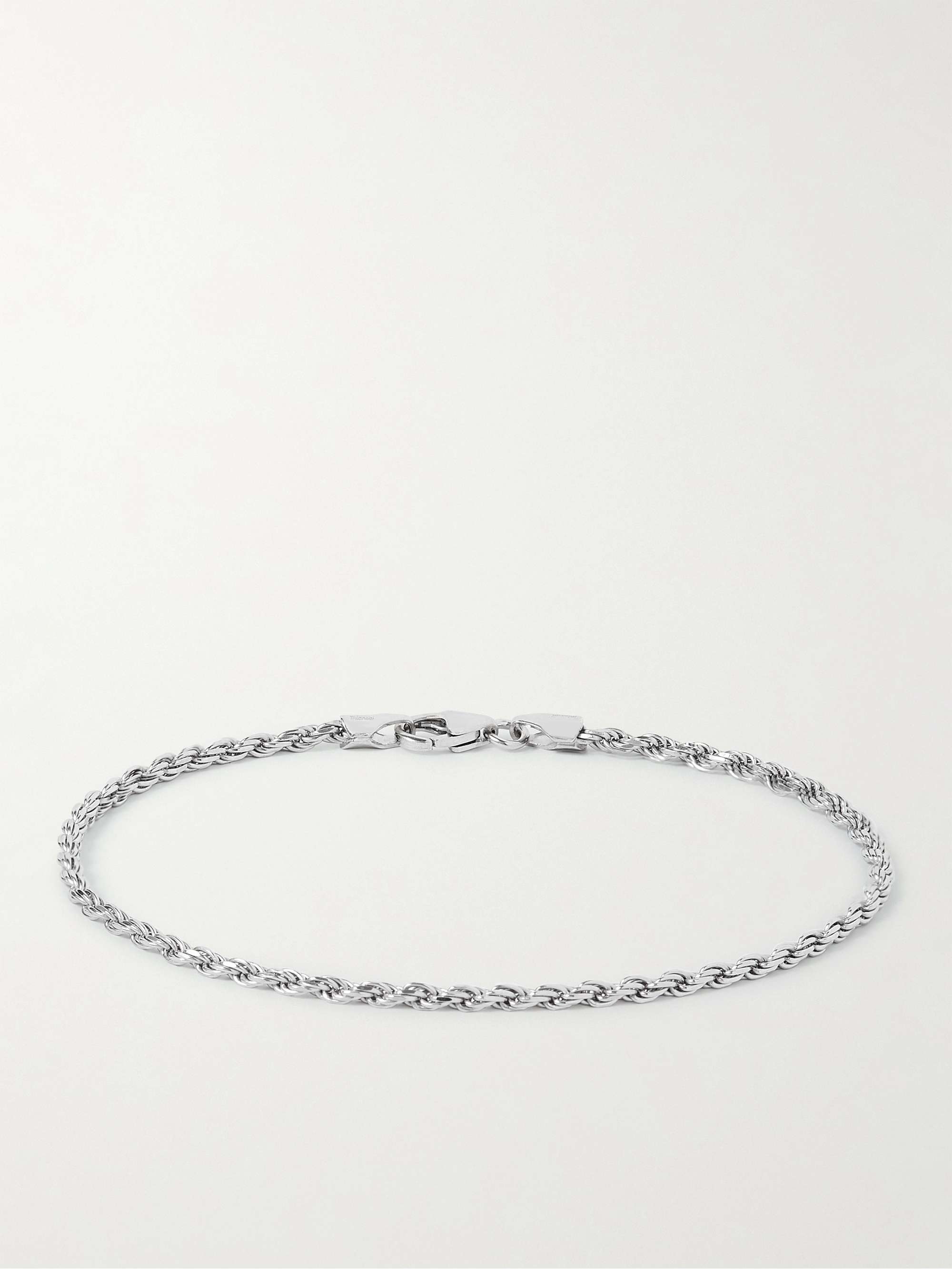 MIANSAI Oxidized Sterling Silver Chain Bracelet