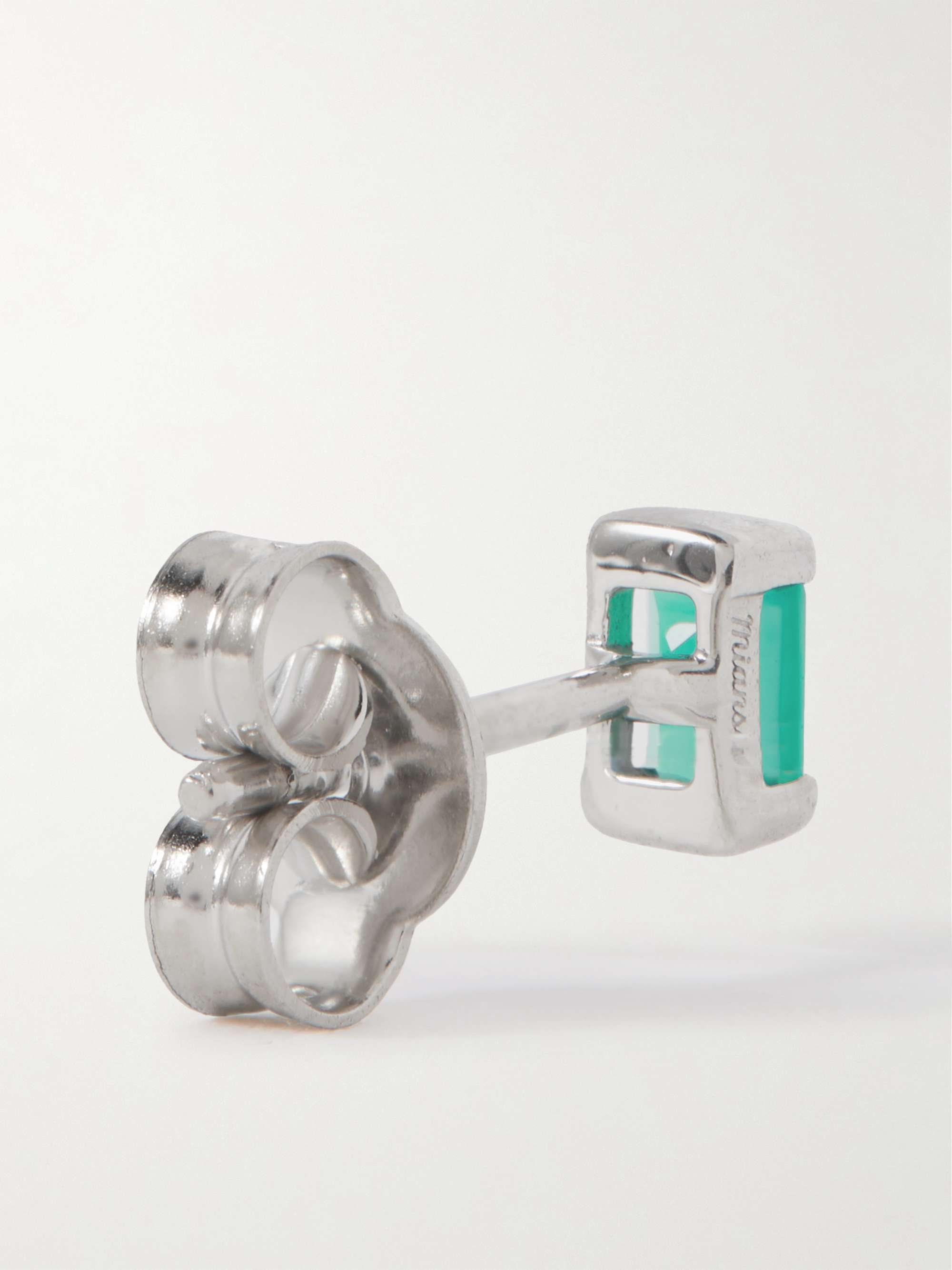 MIANSAI Valor Sterling Silver Quartz Single Earring