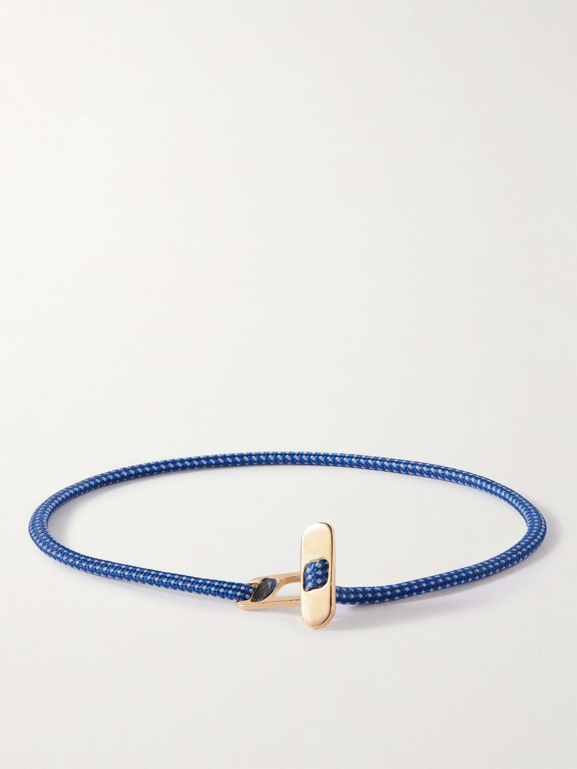 MIANSAI Metric Rope and Gold Vermeil Bracelet