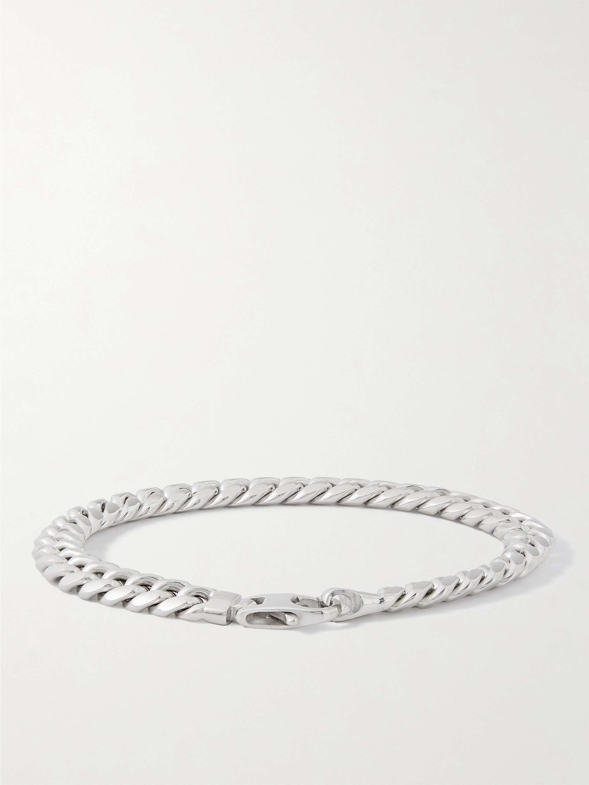 MIANSAI Oxidized Sterling Silver Chain Bracelet