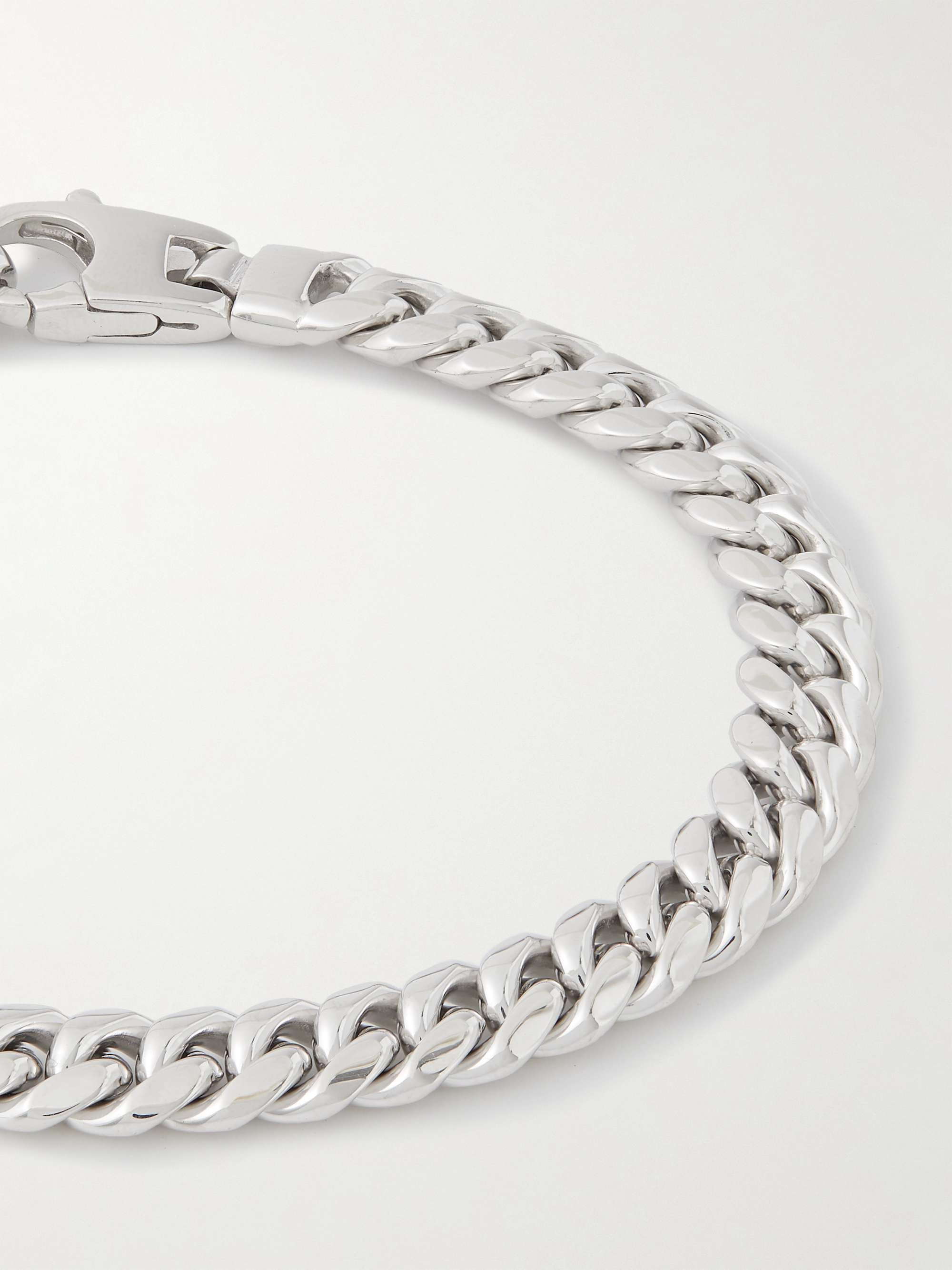MIANSAI Oxidized Sterling Silver Chain Bracelet