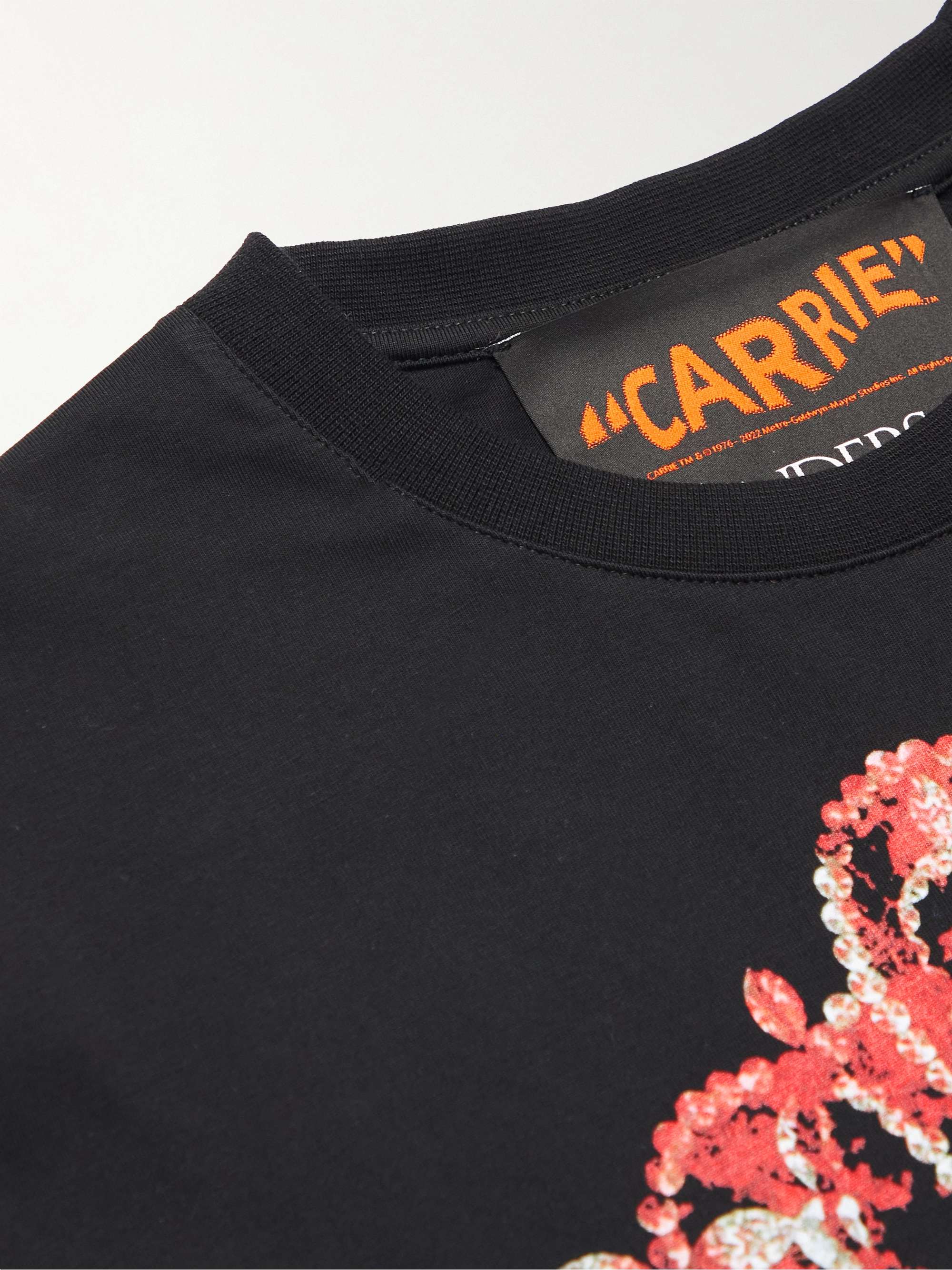 JW ANDERSON + Carrie Printed Cotton-Jersey T-Shirt