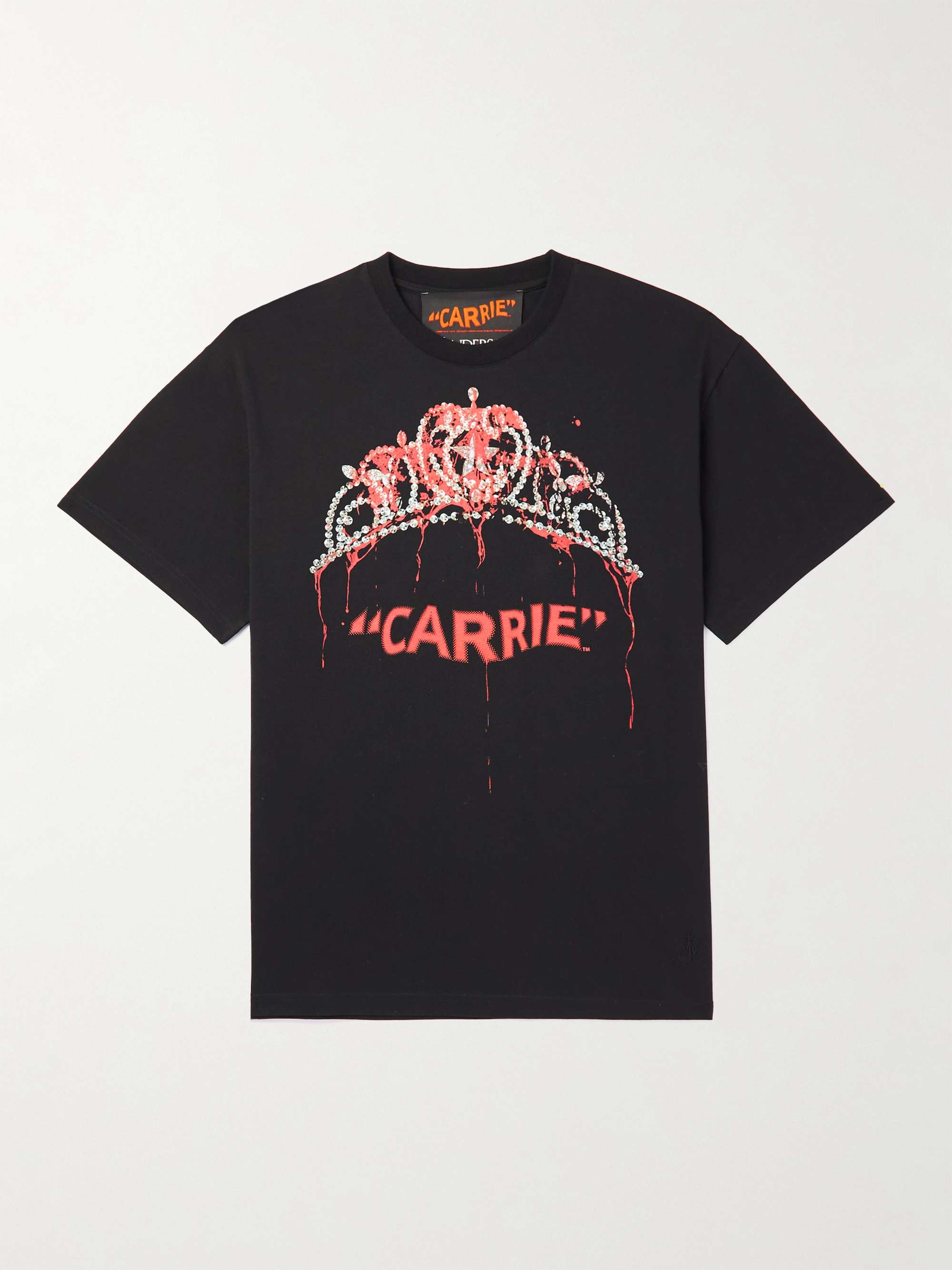 JW ANDERSON + Carrie Printed Cotton-Jersey T-Shirt