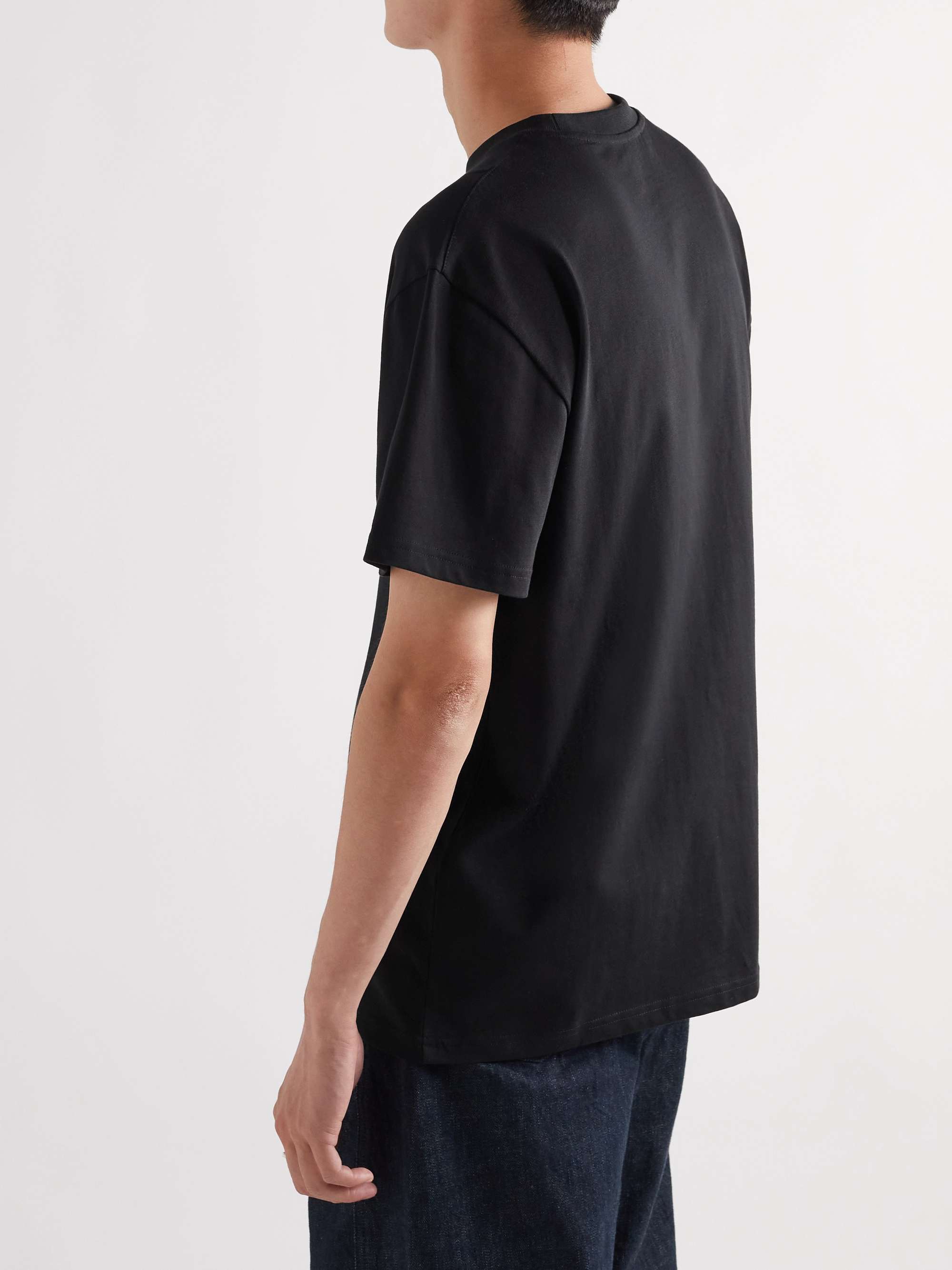 JW ANDERSON Run Hany Logo-Print Cotton-Jersey T-Shirt
