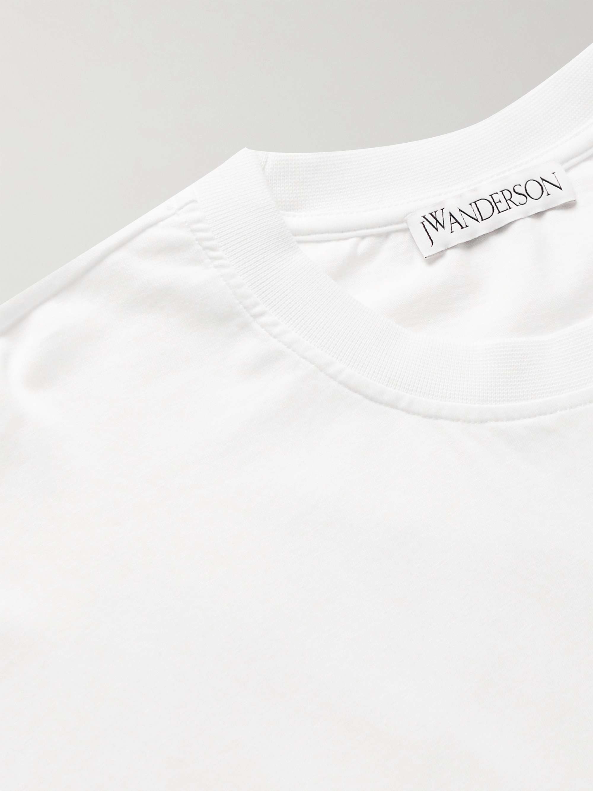 JW ANDERSON + Run Hany Printed Cotton-Jersey T-Shirt