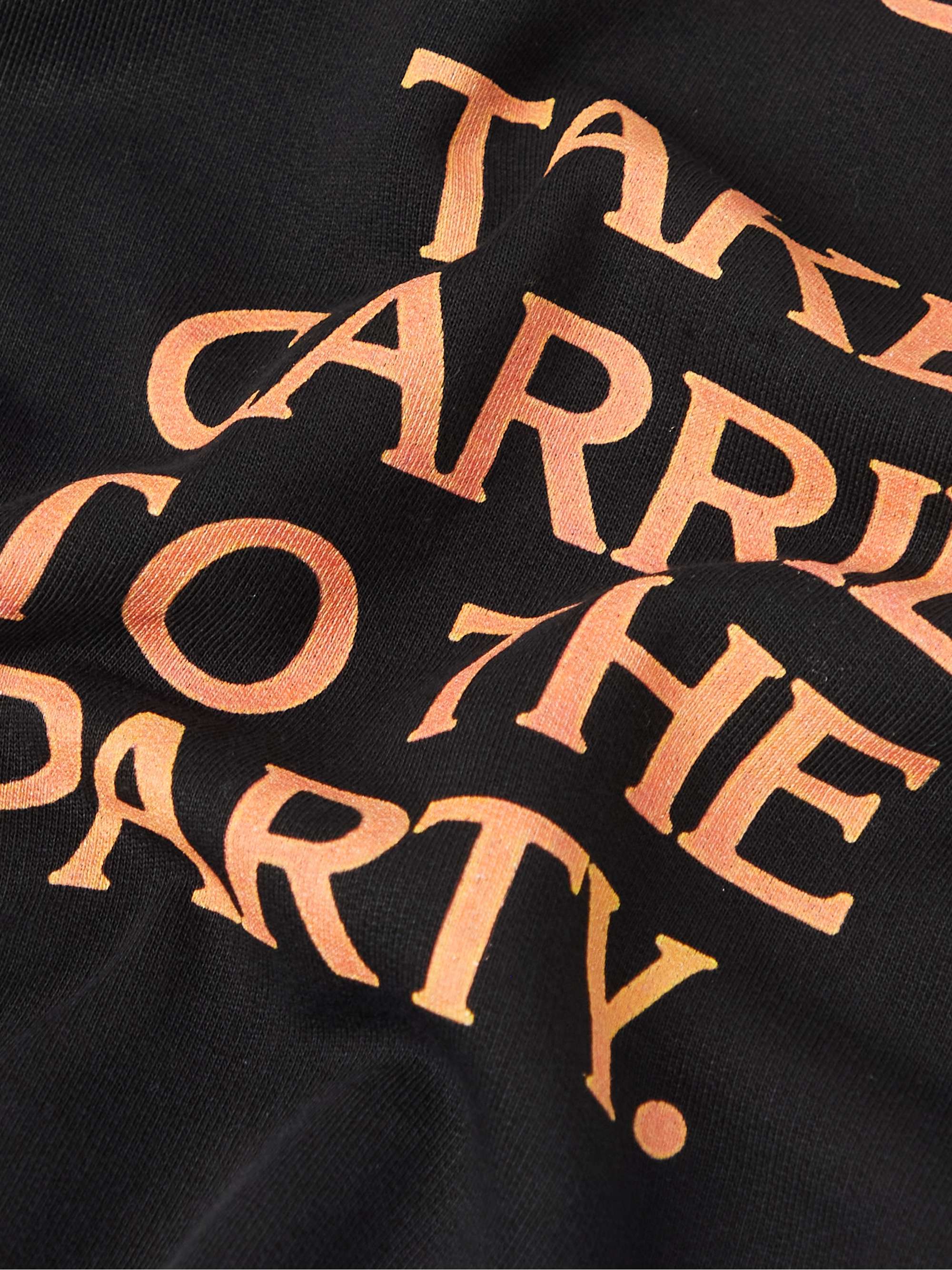JW ANDERSON + Carrie Printed Cotton-Blend Jersey Hoodie