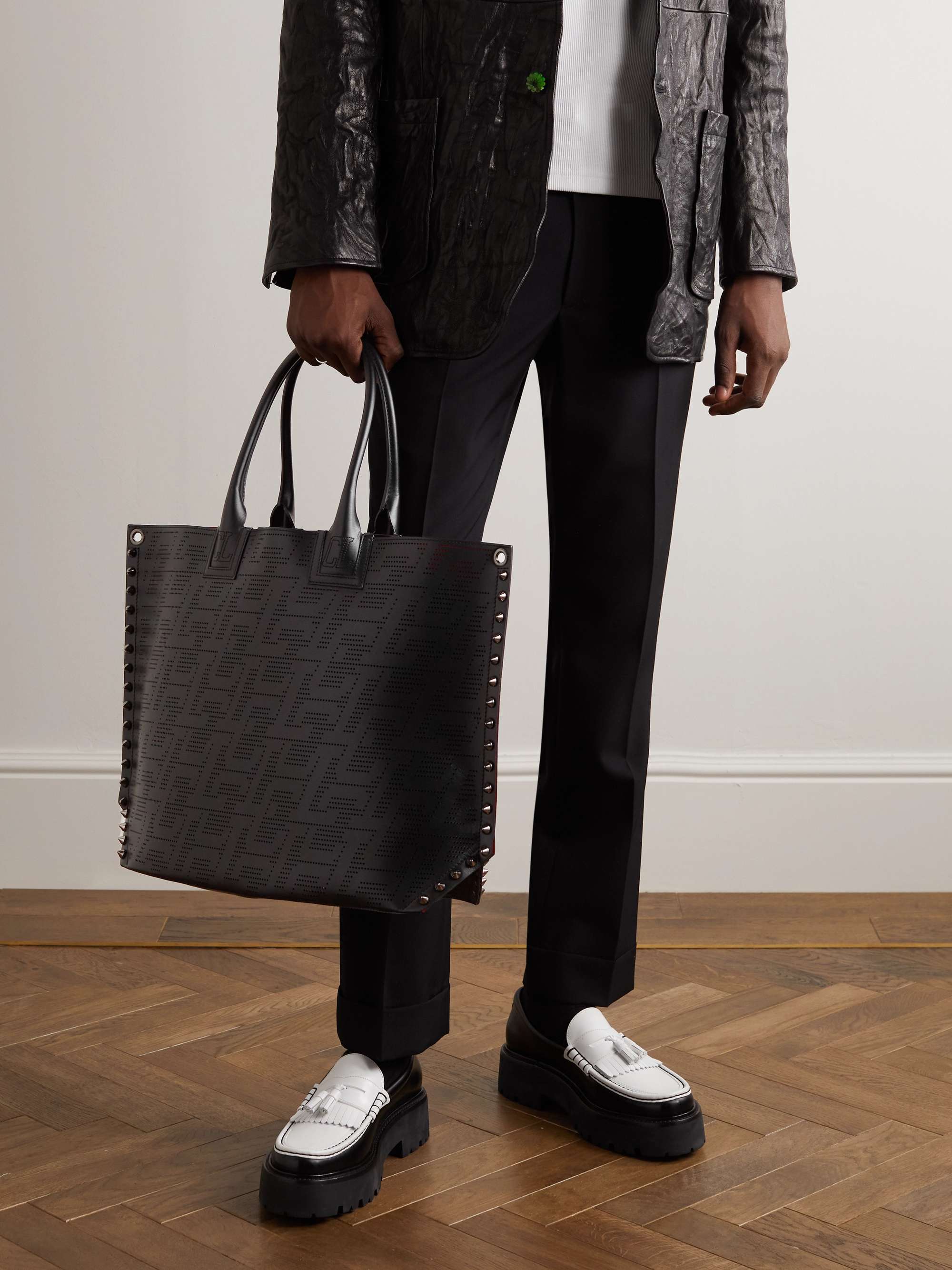 Leather Tote Bags for Men Collection