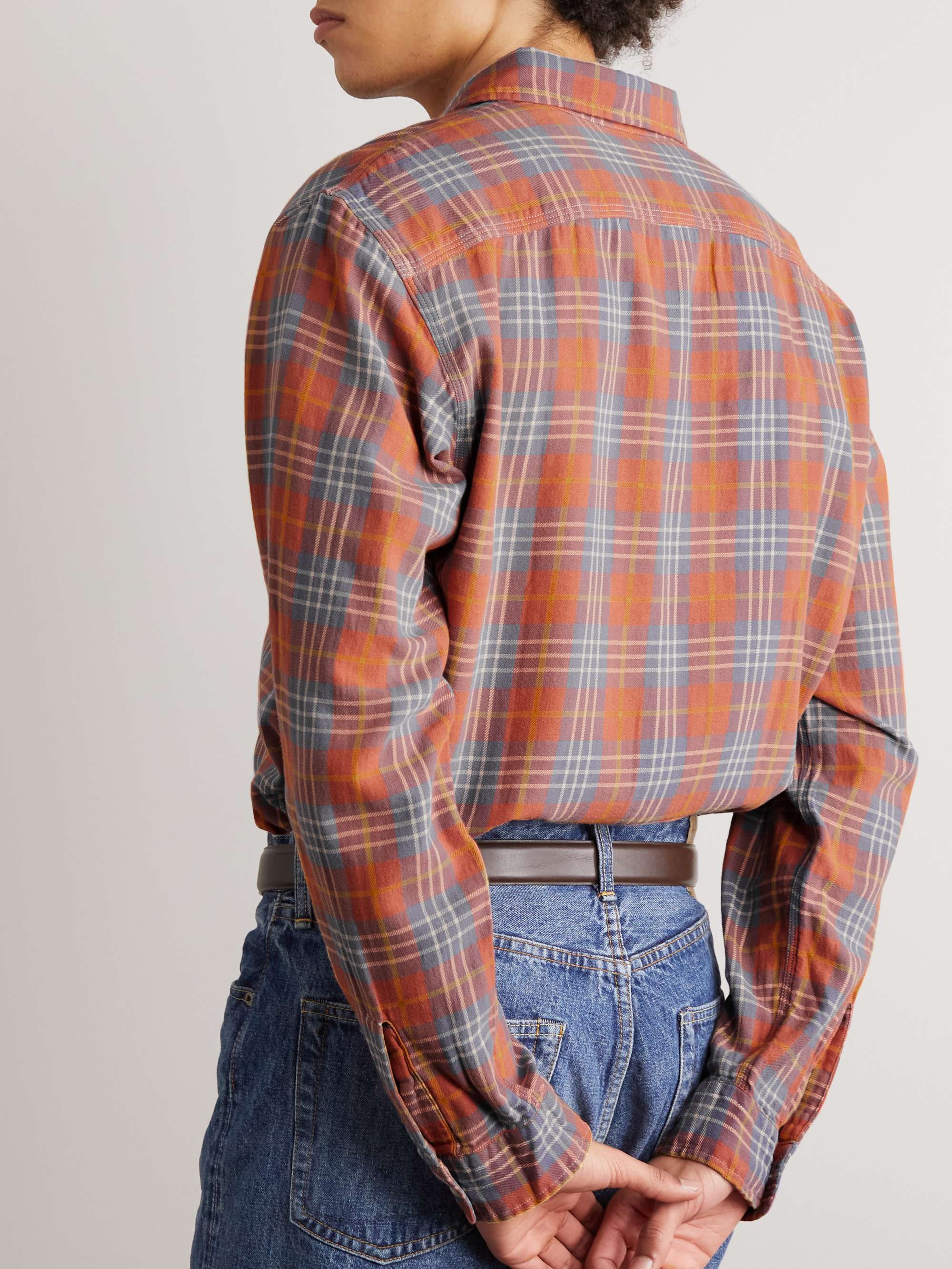 RRL Checked Cotton-Twill Shirt