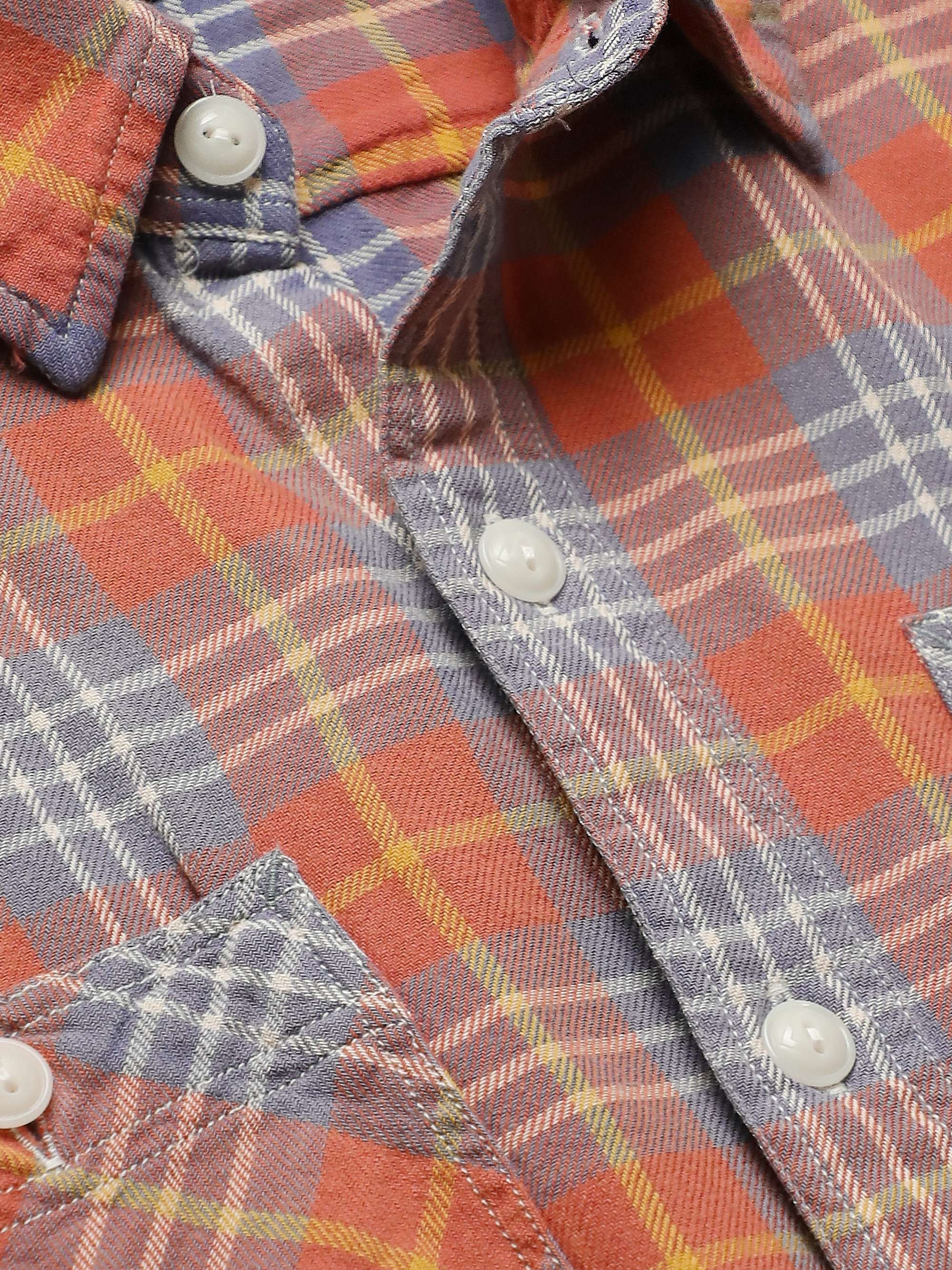 RRL Checked Cotton-Twill Shirt