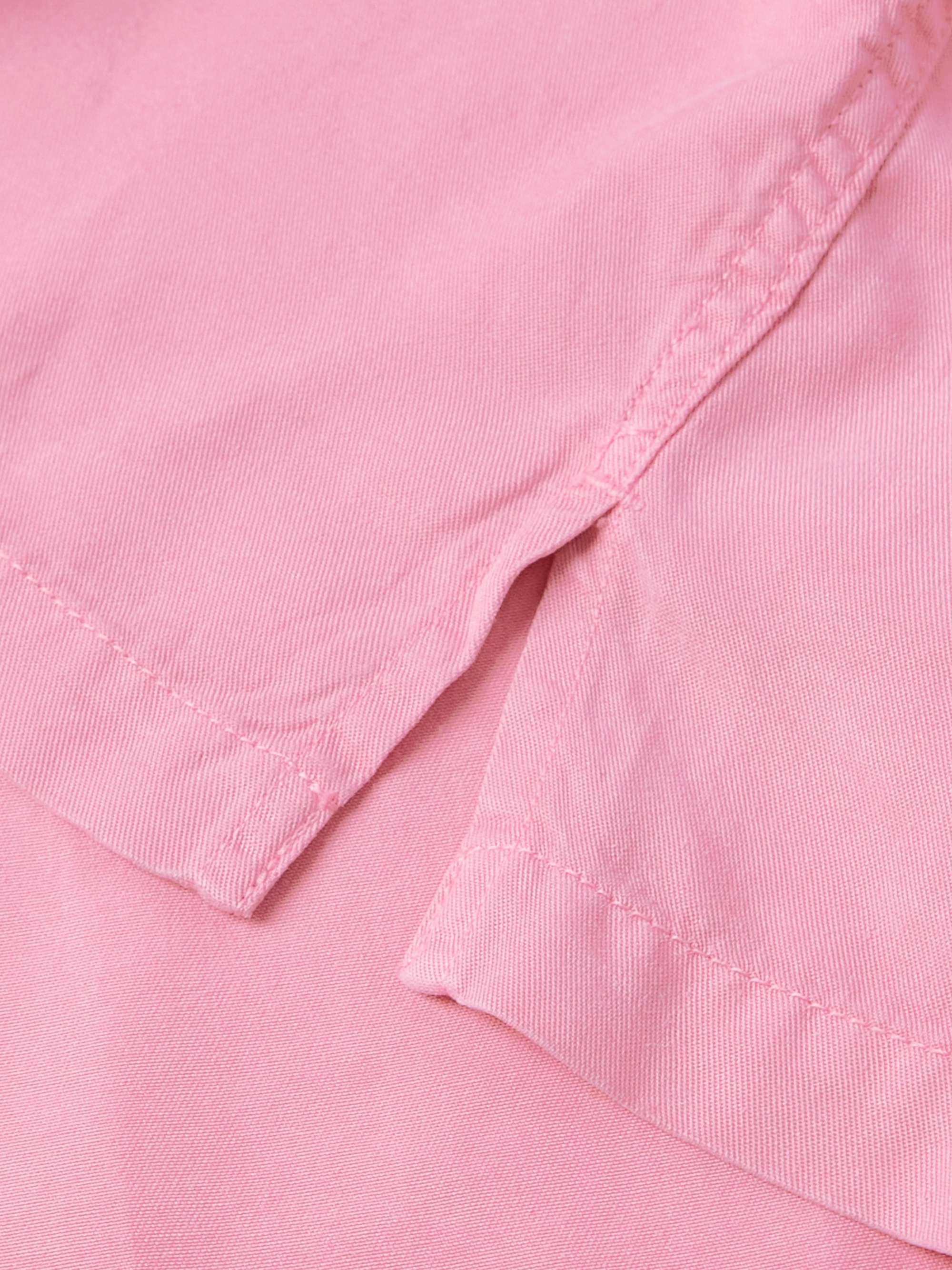 OFFICINE GÉNÉRALE Eren Camp-Collar Lyocell Shirt