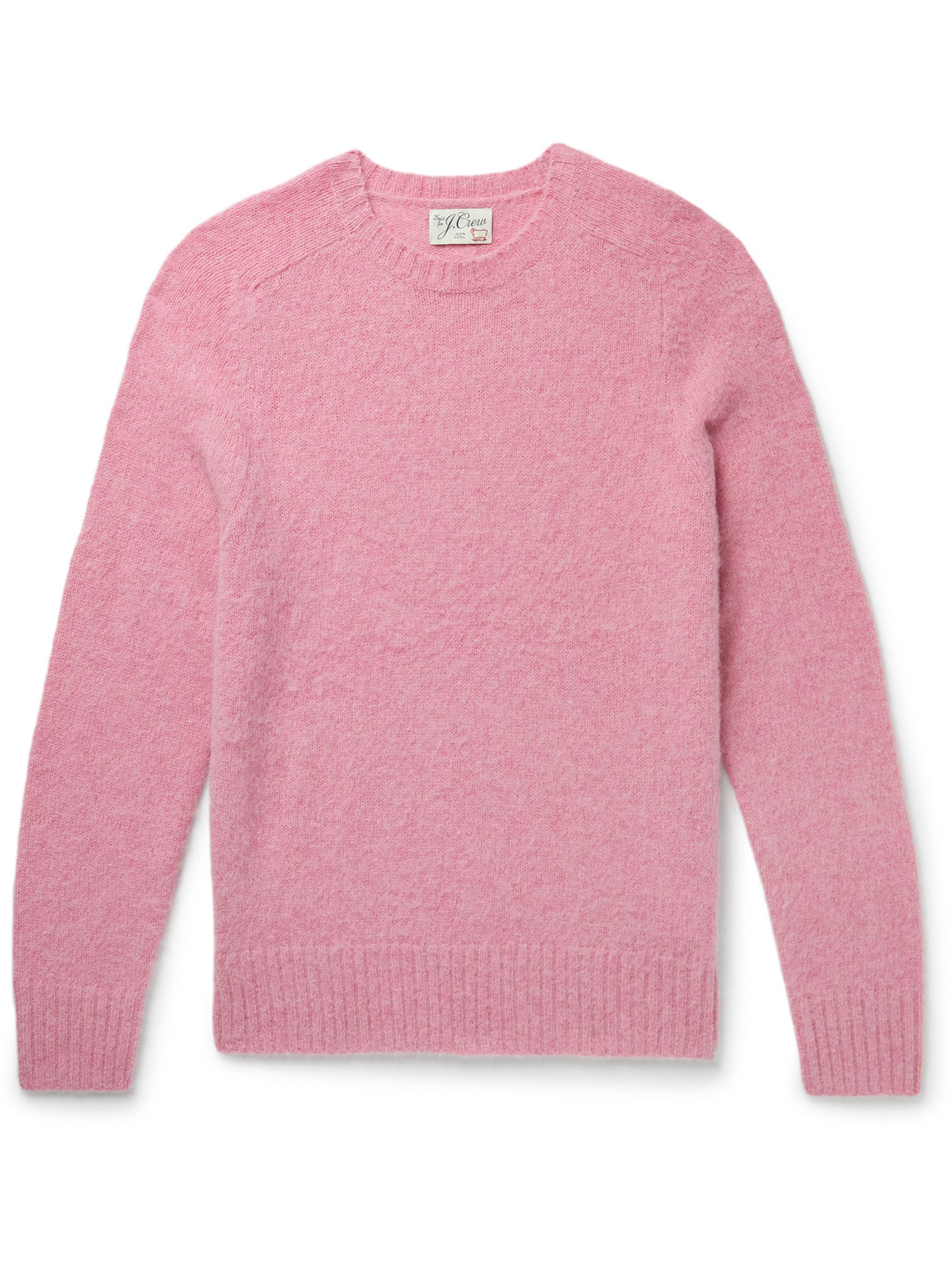 J.crew Wool Sweater In Pink