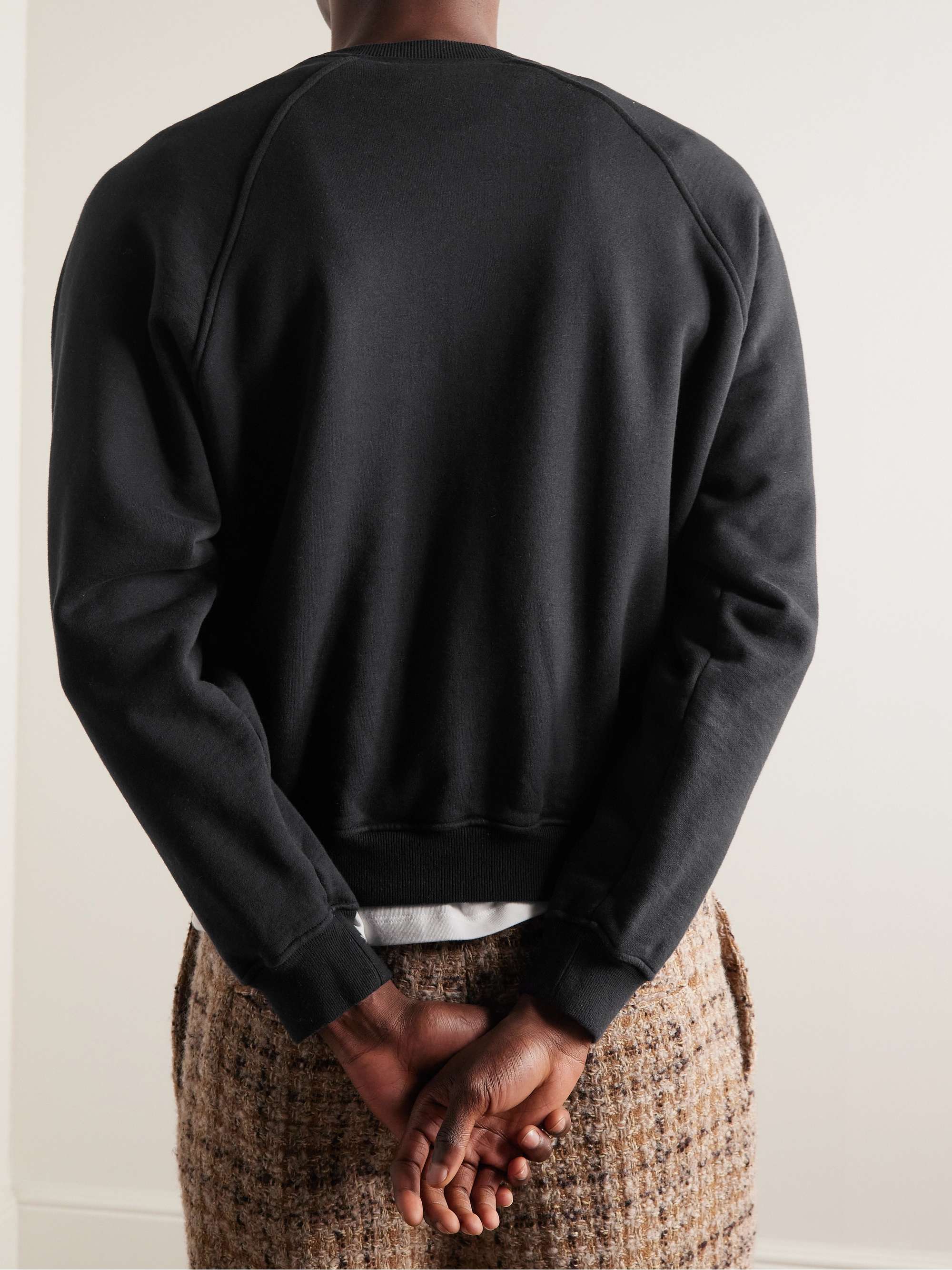 AURALEE CottonJersey Sweatshirt MR PORTER