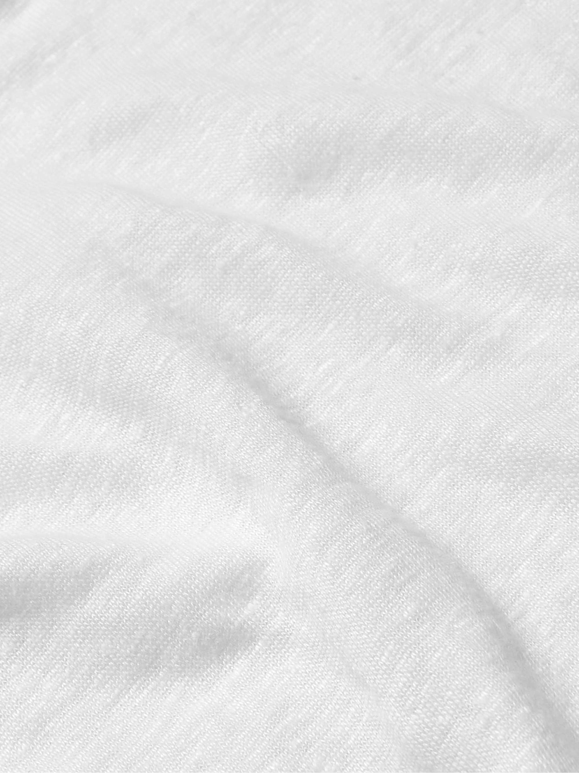 OFFICINE GÉNÉRALE Simon Linen Polo Shirt