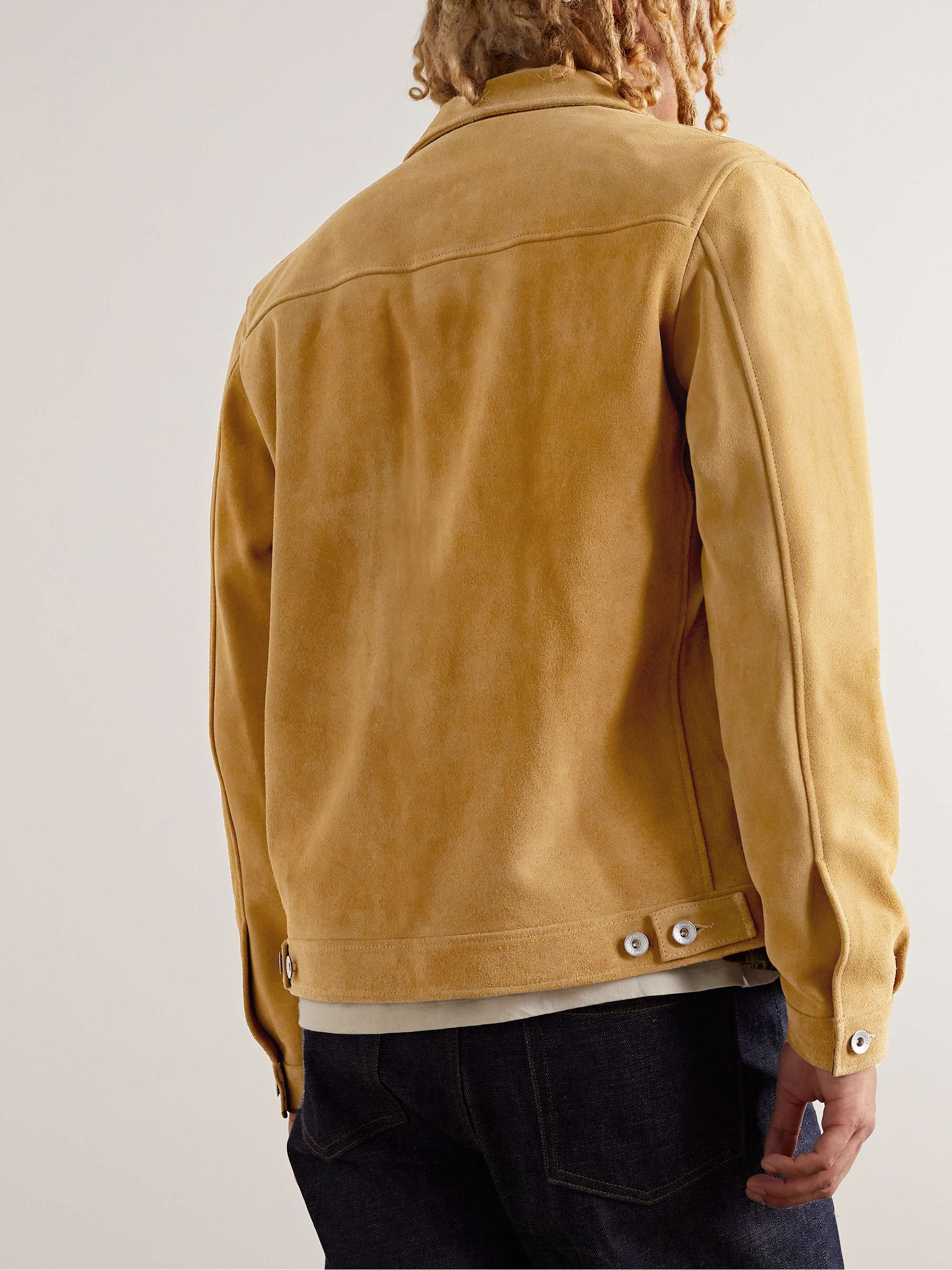YMC Badlands Pintucked Suede Jacket