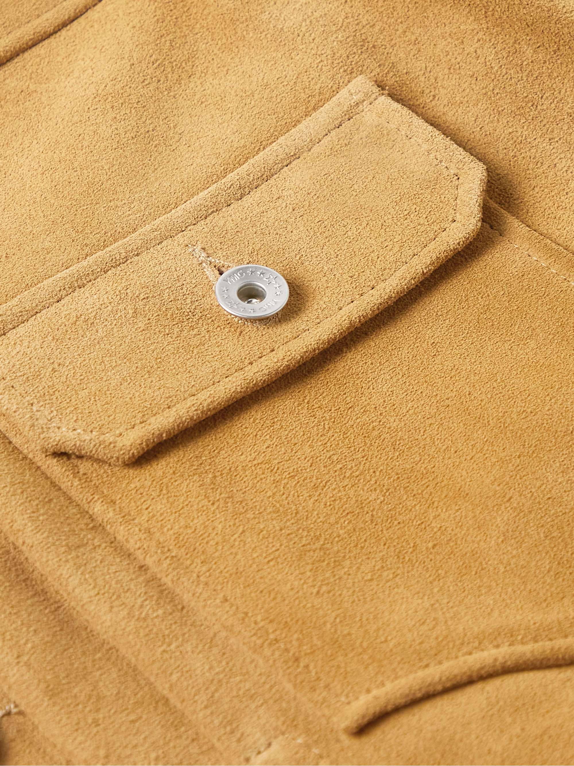 YMC Badlands Pintucked Suede Jacket